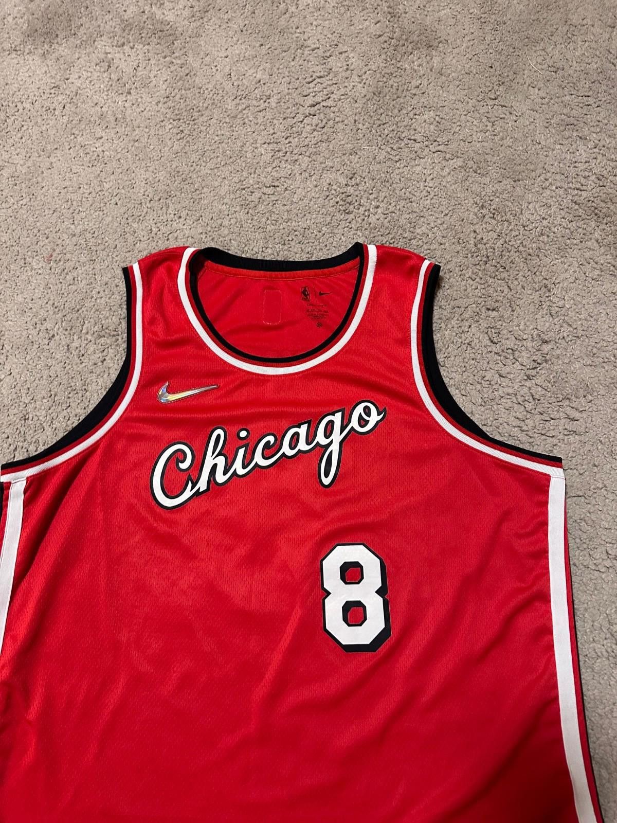 Nike Nike Chicago Bulls Zach Lavine City Edition Jersey 2021 2XL Size US XXL / EU 58 / 5 - 4 Thumbnail