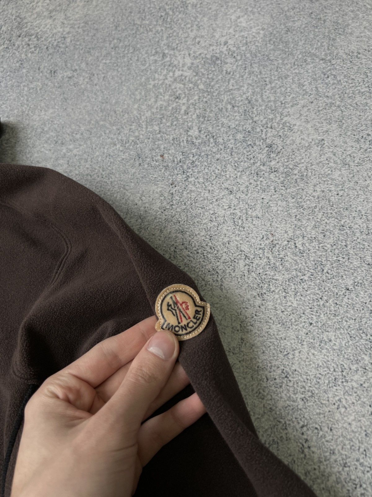 Moncler × Vintage Vintage women’s Moncler fleece zip sweatshirt Size M / US 6-8 / IT 42-44 - 5 Thumbnail