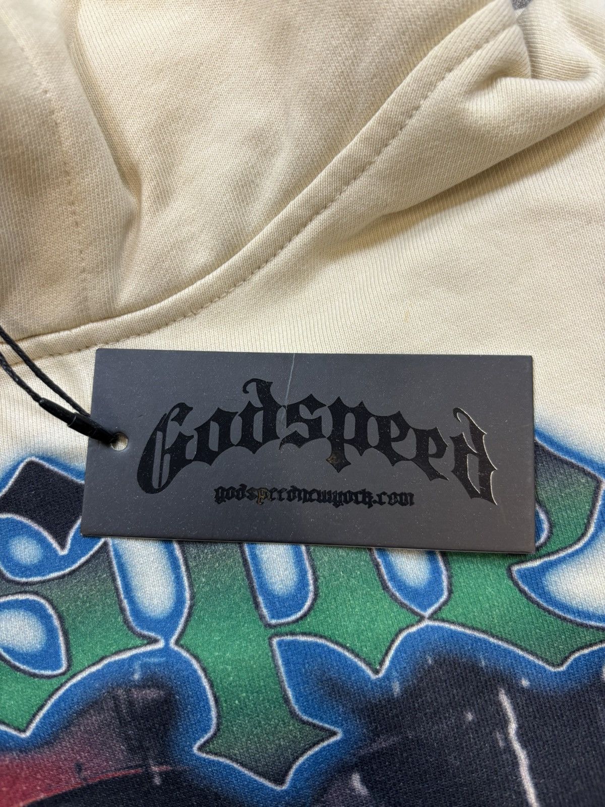 Godspeed Godspeed Lifes a Gamble Hoodie, Bone Size US XS / EU 42 / 0 - 11 Thumbnail