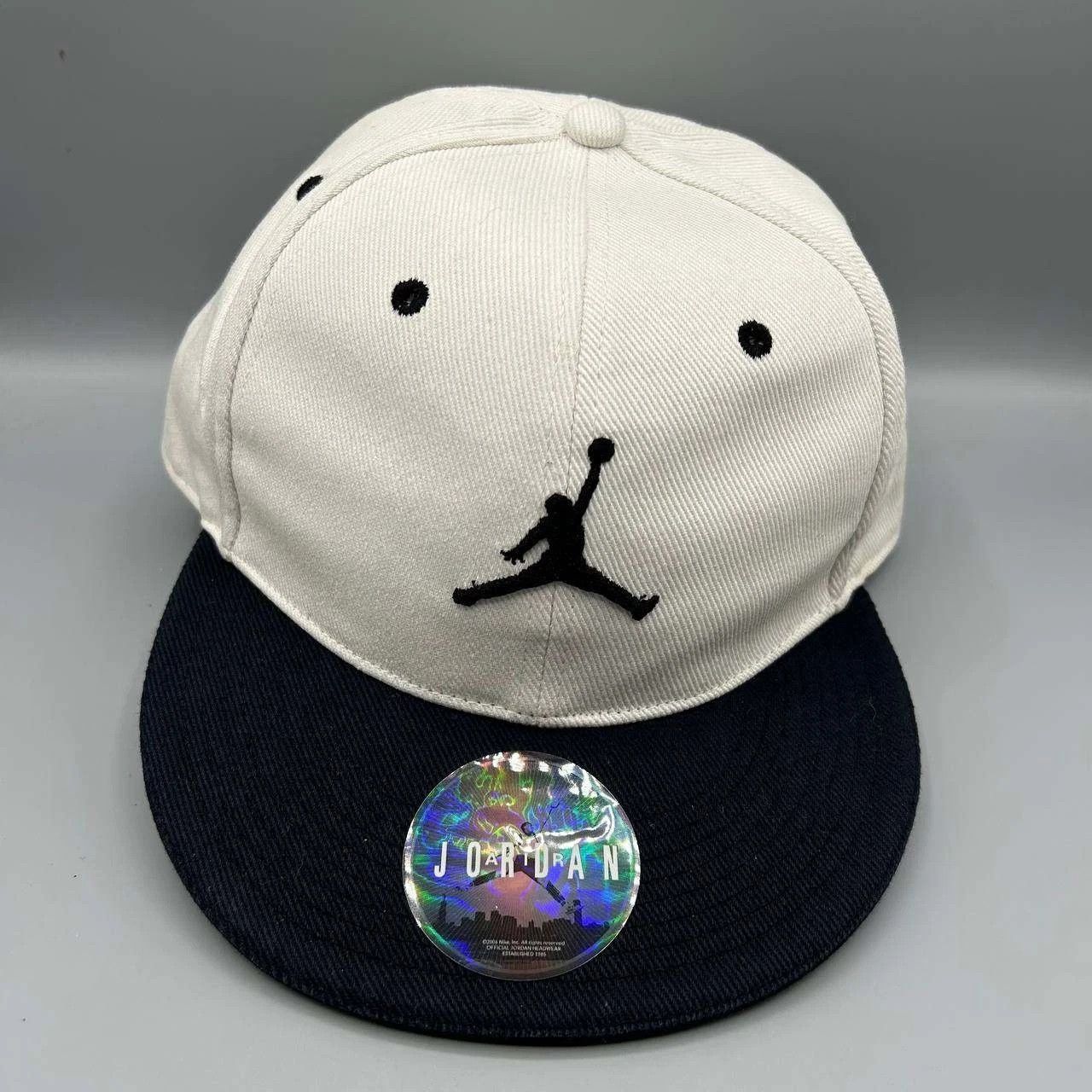 Jordan Brand Air Jordan Hat Men 7 1/4 Embroidered Jumpman Fitted Cotton Size ONE SIZE - 1 Thumbnail