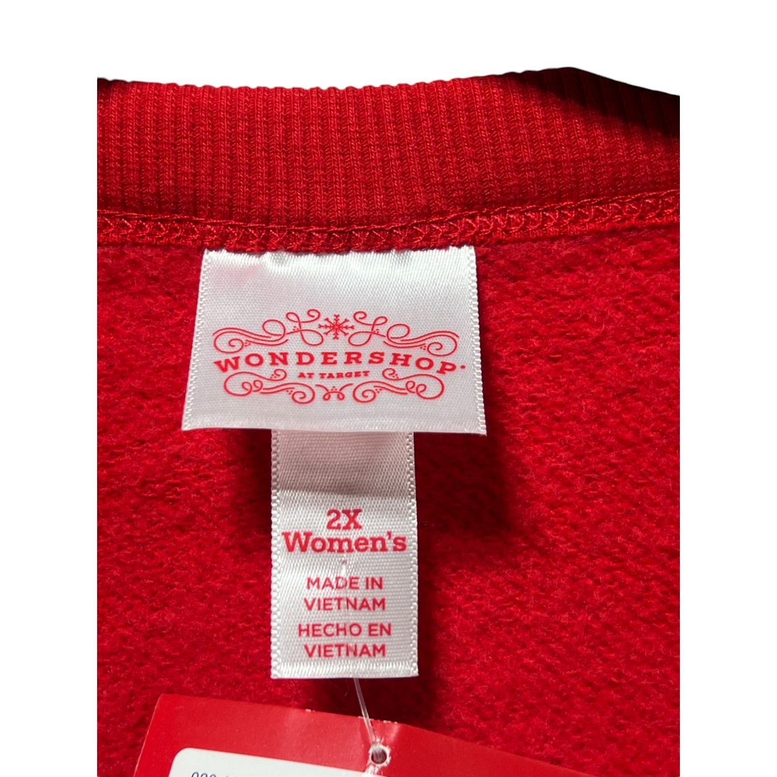 Other Wondershop - Men's Merry & Bright Family Sweatshirt - Red - Size US XXL / EU 58 / 5 - 6 Thumbnail
