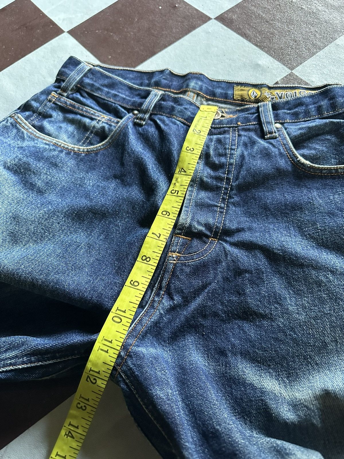 Vintage × Volcom Vintage Volcom rusty wash distressed denim jeans Size US 30 / EU 46 - 15 Thumbnail