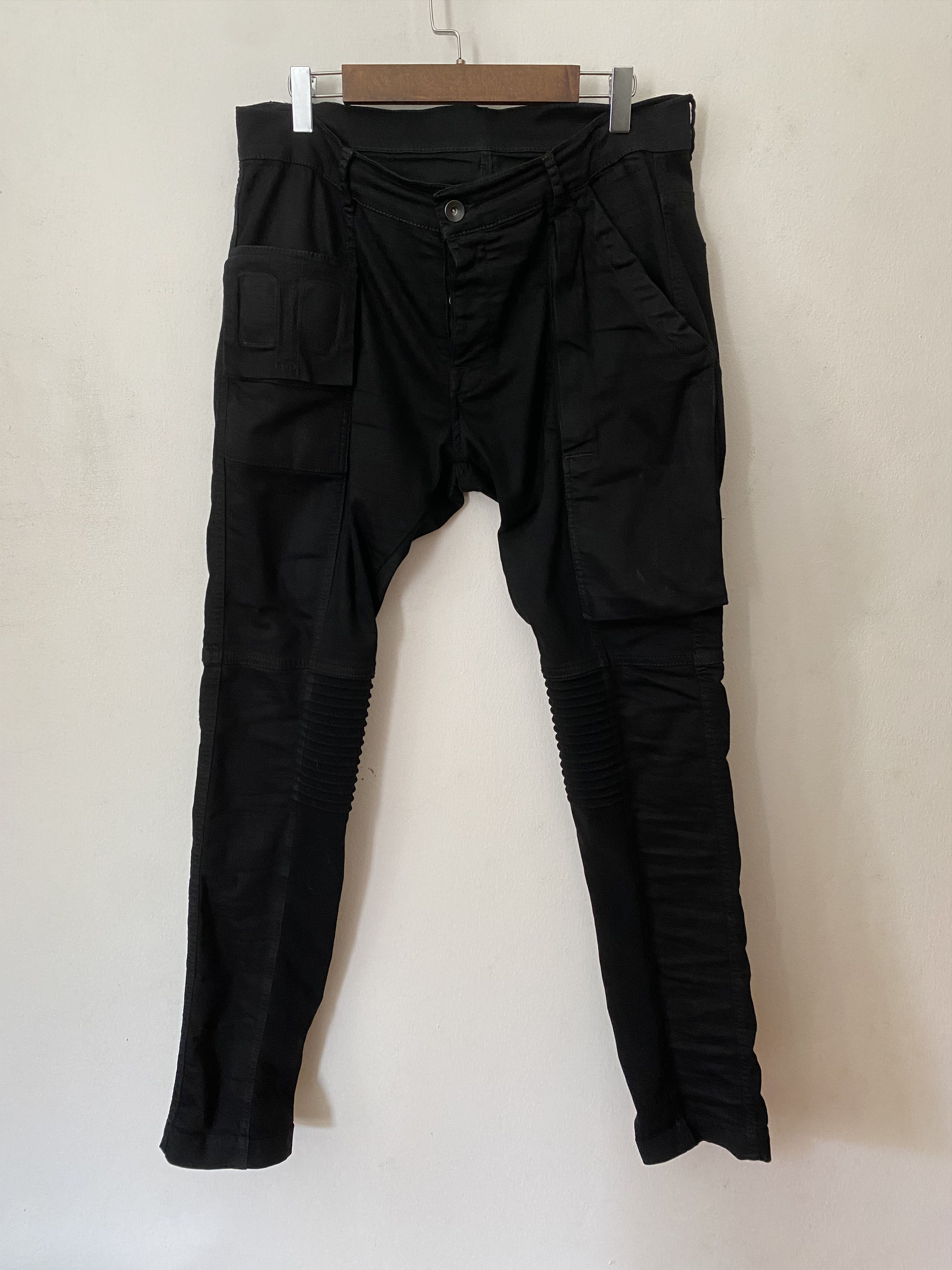 Rick Owens Drkshdw Rick Owens DRKSHDW Memphis Cargo Pants Size US 31 - 1 Thumbnail