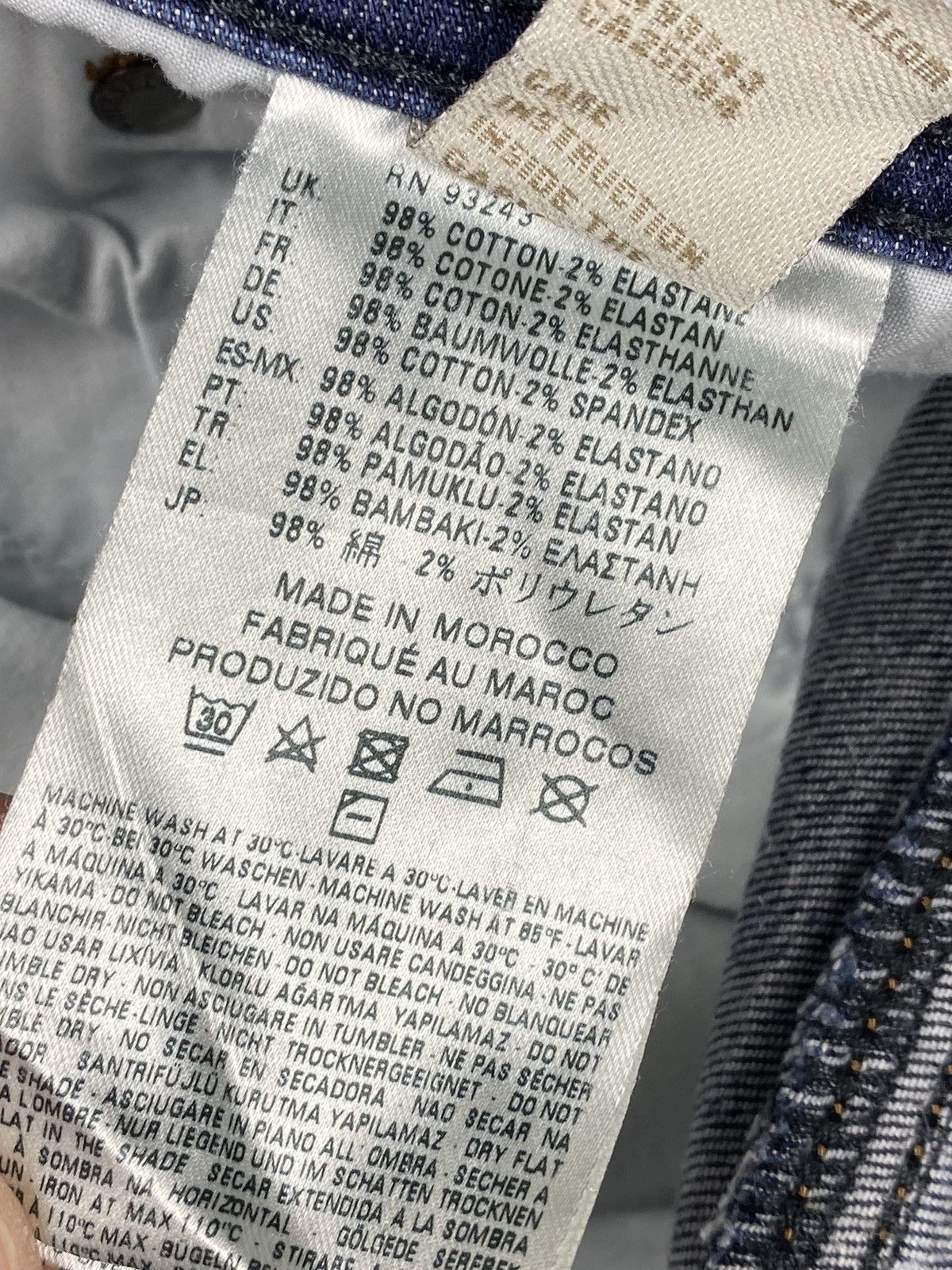 Diesel × Jean × Vintage Mens Vintage Diesel Jeans Denim Pants Size 32 Size US 32 / EU 48 - 10 Thumbnail