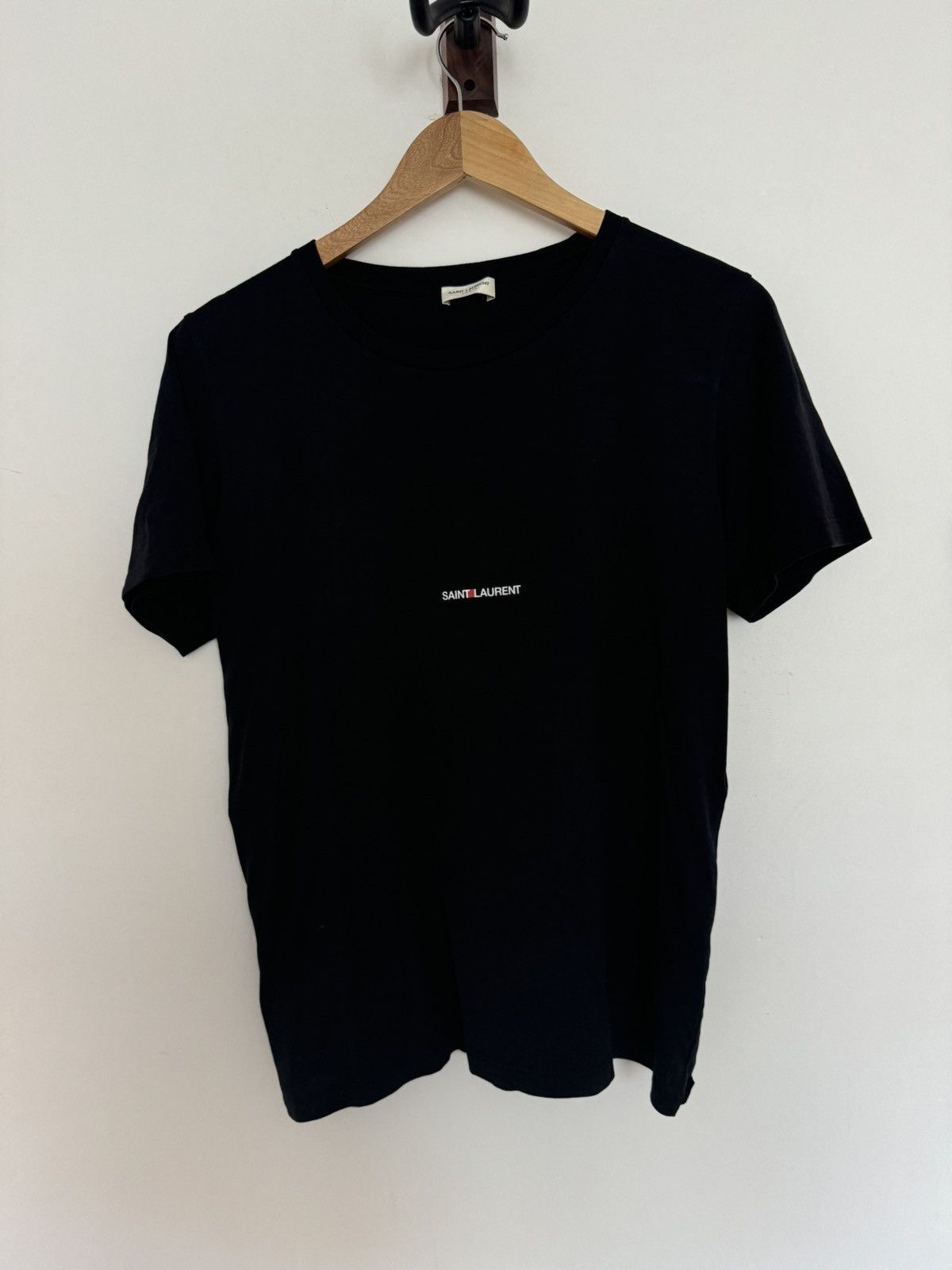 Saint Laurent Paris Rive Gauche Logo T Size US S / EU 44-46 / 1 - 1 Thumbnail