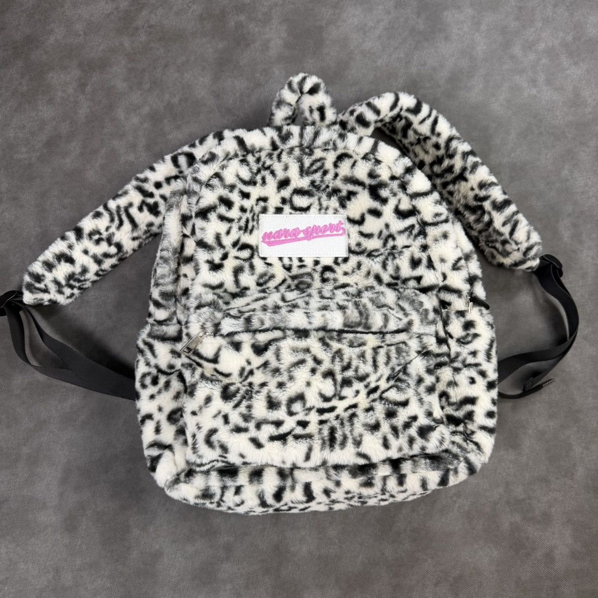 Other Nano Sport Snow Leopard Fuzz Back Pack Size ONE SIZE - 1 Thumbnail