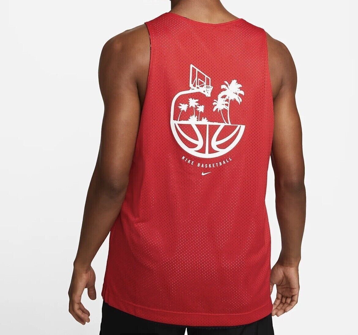 Nike Nike Men limited edition Mesh Reversible streetball jersey Size US L / EU 52-54 / 3 - 5 Thumbnail