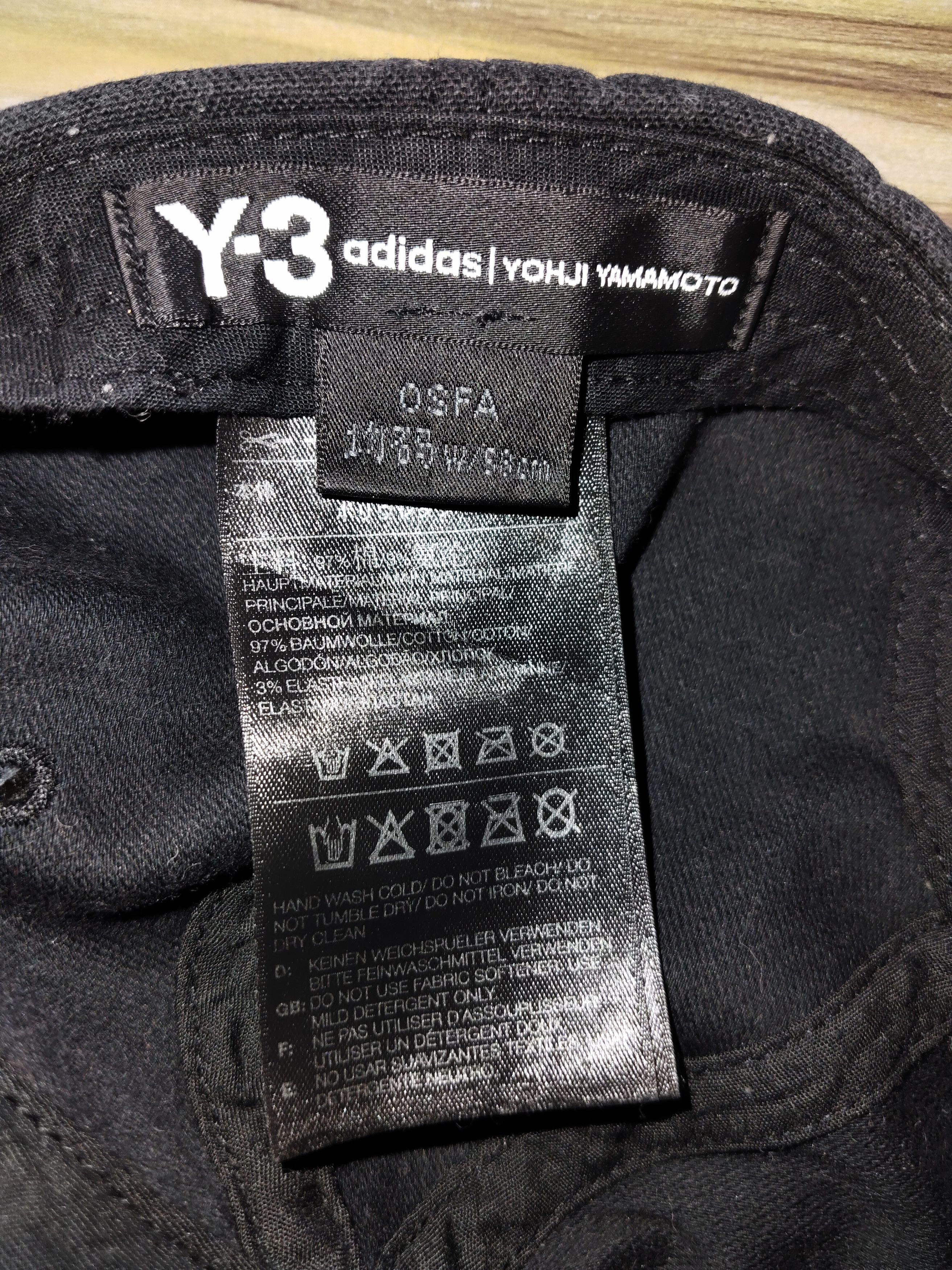 Adidas Y3 YOHJI YAMAMOTO Size ONE SIZE - 8 Thumbnail