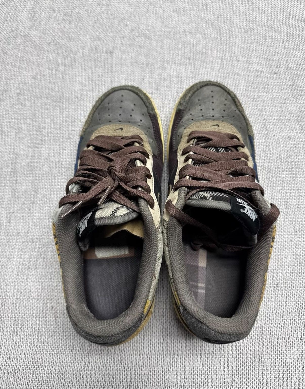 Adidas Nike Air Force 1 x Travis Scott Cactus Jack K37 Size US 9 / EU 42 - 2 Thumbnail