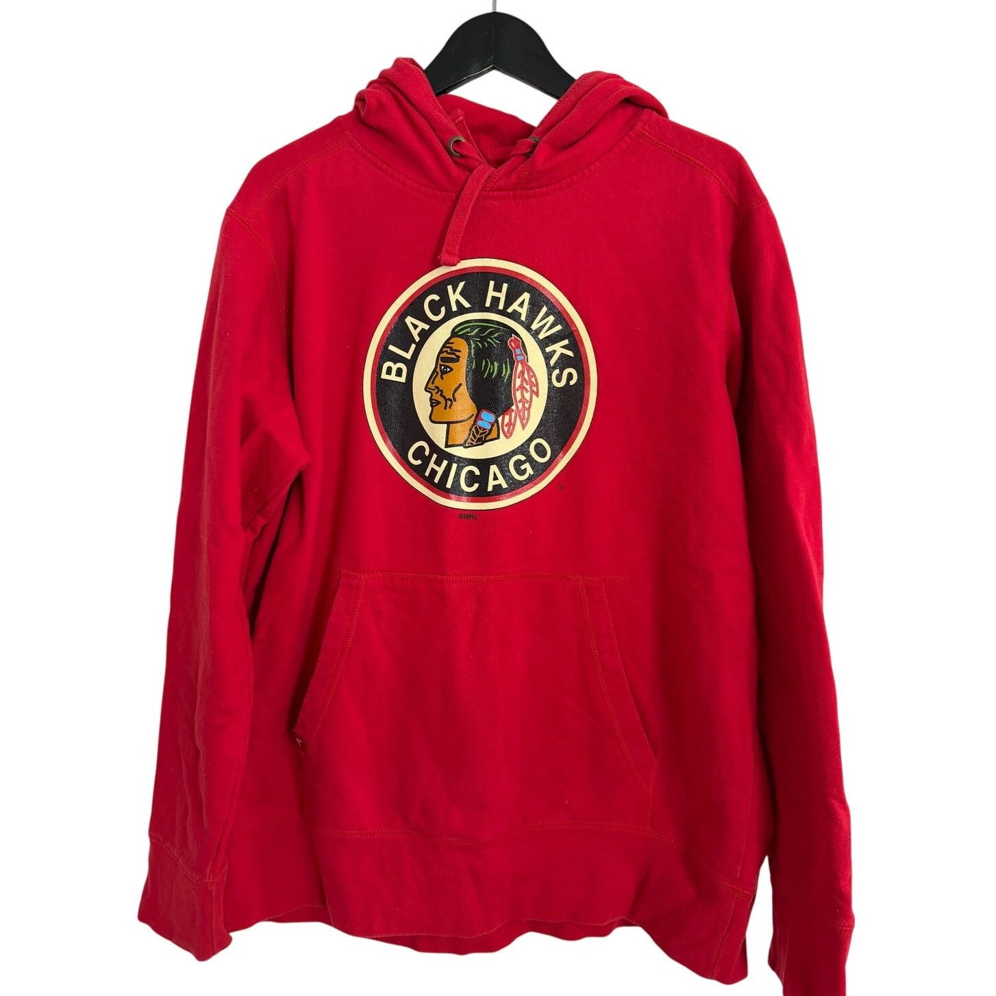 Antigua Chicago Blackhawks Red NHL Hockey Hoodie Sweatshirt Size XL Size US XL / EU 56 / 4 - 1 Thumbnail