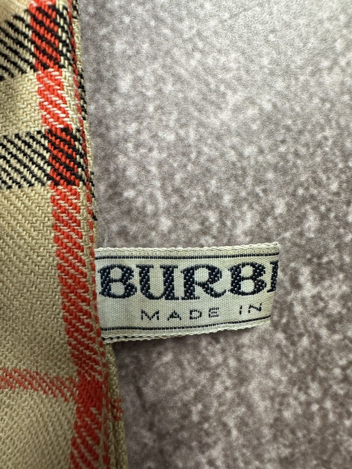 Burberry BURBERRY SCARF VINTAGE 70-80s Size ONE SIZE - 3 Thumbnail
