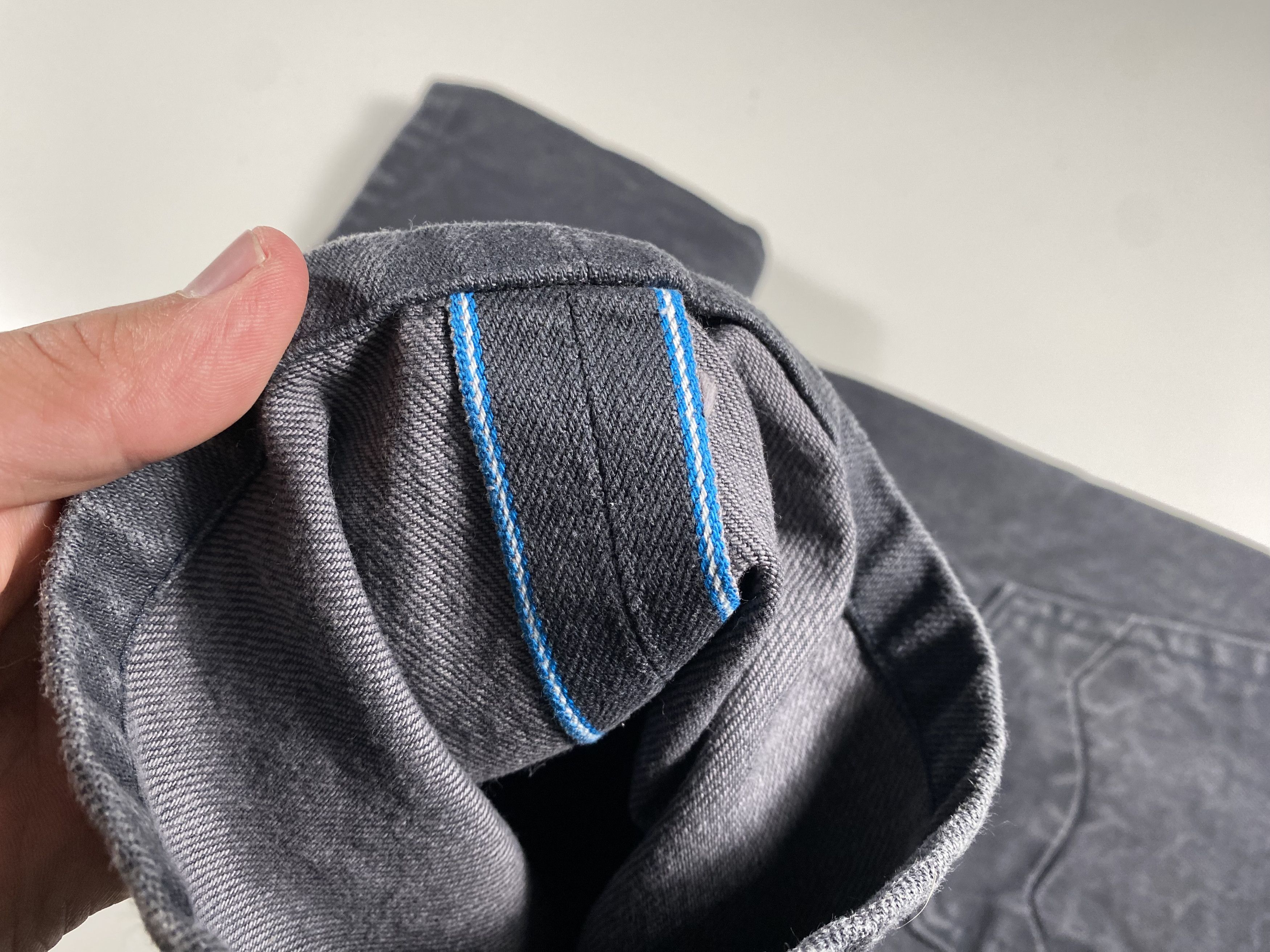 Cult Of Individuality Cult of Individuality Hagen Relaxed Gray Selvedge 31x27 Size US 31 - 11 Thumbnail
