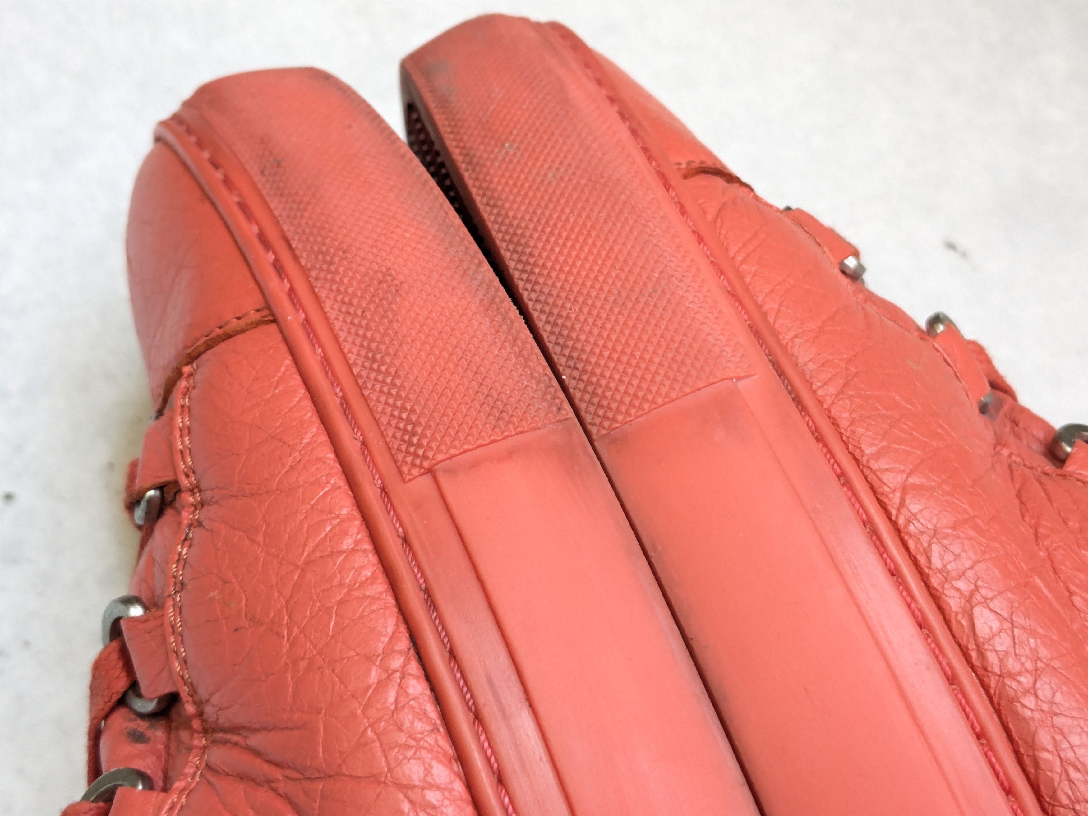 Balenciaga Balenciaga Arena Sneakers Orange High Tops Leather Size US 11 / EU 44 - 8 Thumbnail