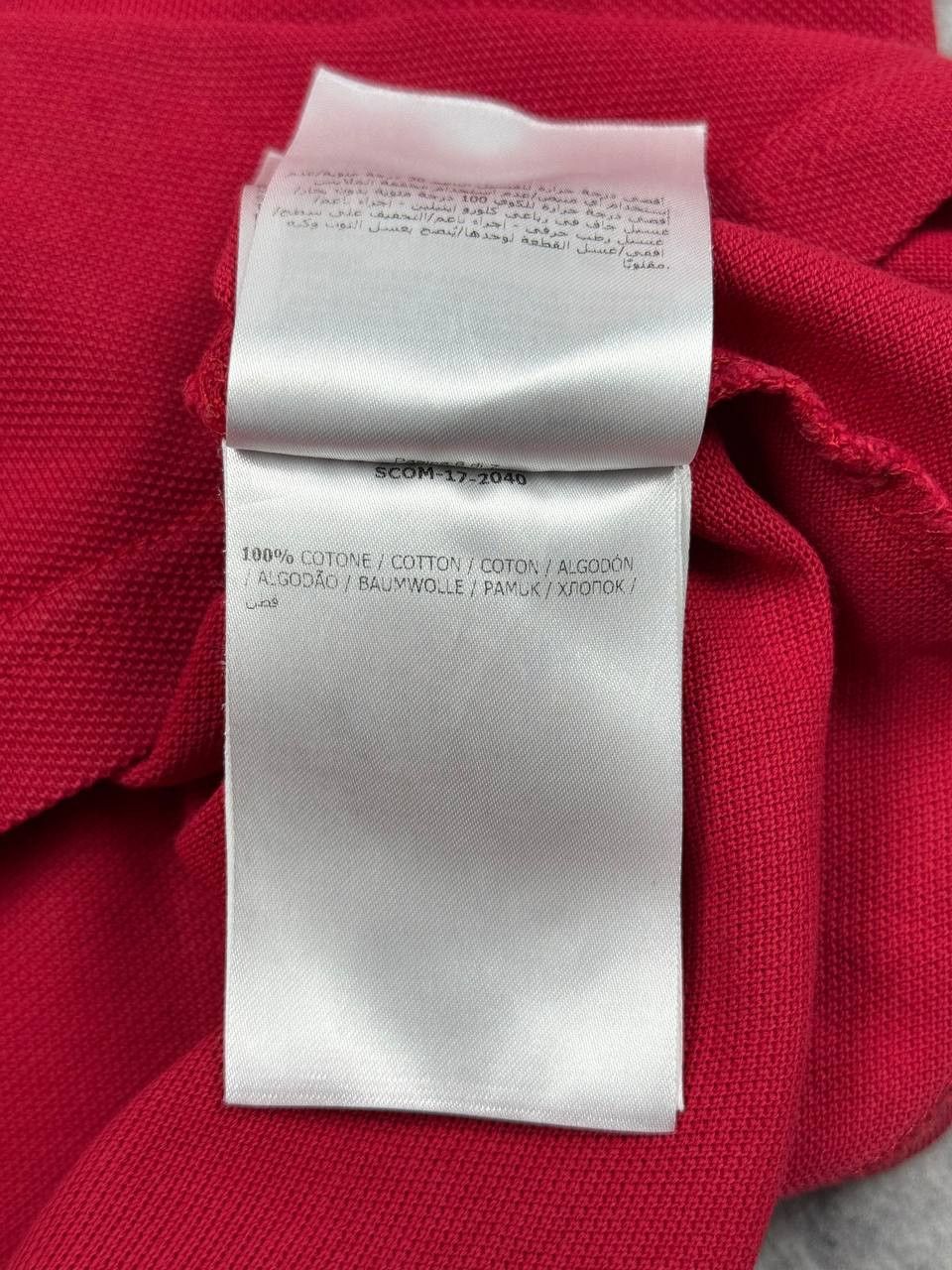 Moncler Moncler Maglia Polo Manica Corta Shirt Men L Red Size US L / EU 52-54 / 3 - 9 Thumbnail