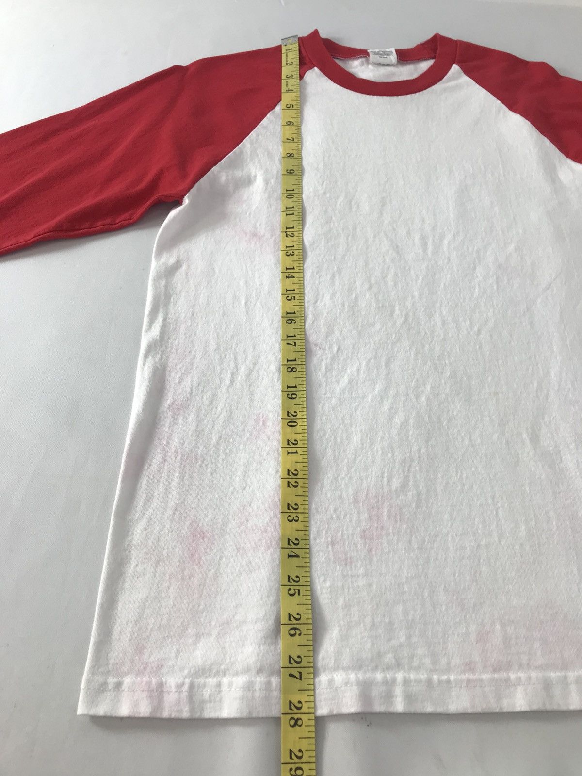 Other 90s Pro Club Raglan 3Q Sleeve Plain Printed T-shirt Size US S / EU 44-46 / 1 - 7 Thumbnail