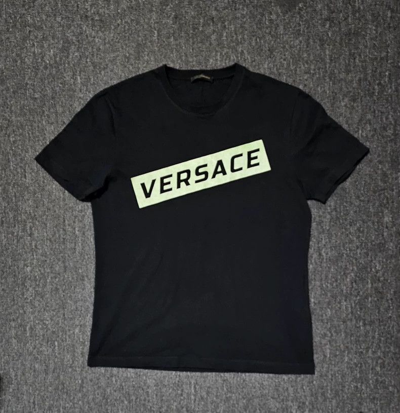 Versace Versace Black Short Sleeve T-Shirt-yf Size US L / EU 52-54 / 3 - 1 Thumbnail