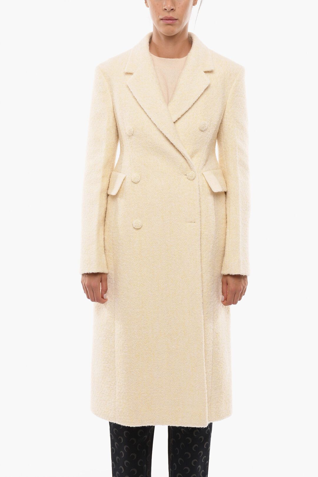 image of Jil Sander O1Dk11S0124 Coat In White, Women's (Size Small)