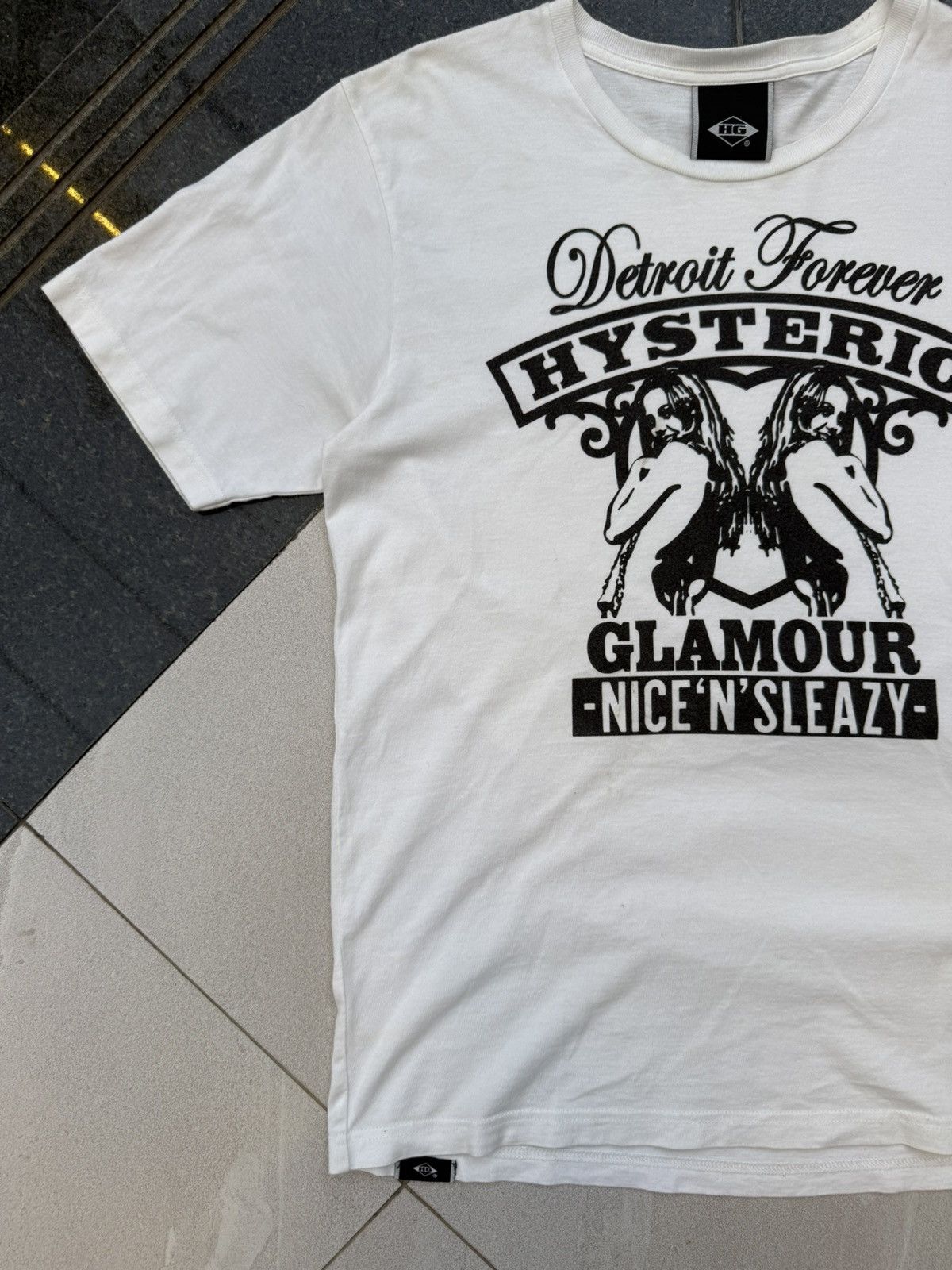 Hysteric Glamour 90’s HYSTERIC GLAMOUR DETROIT FOREVER VINTAGE LOGO TSHIRT Size US S / EU 44-46 / 1 - 3 Thumbnail