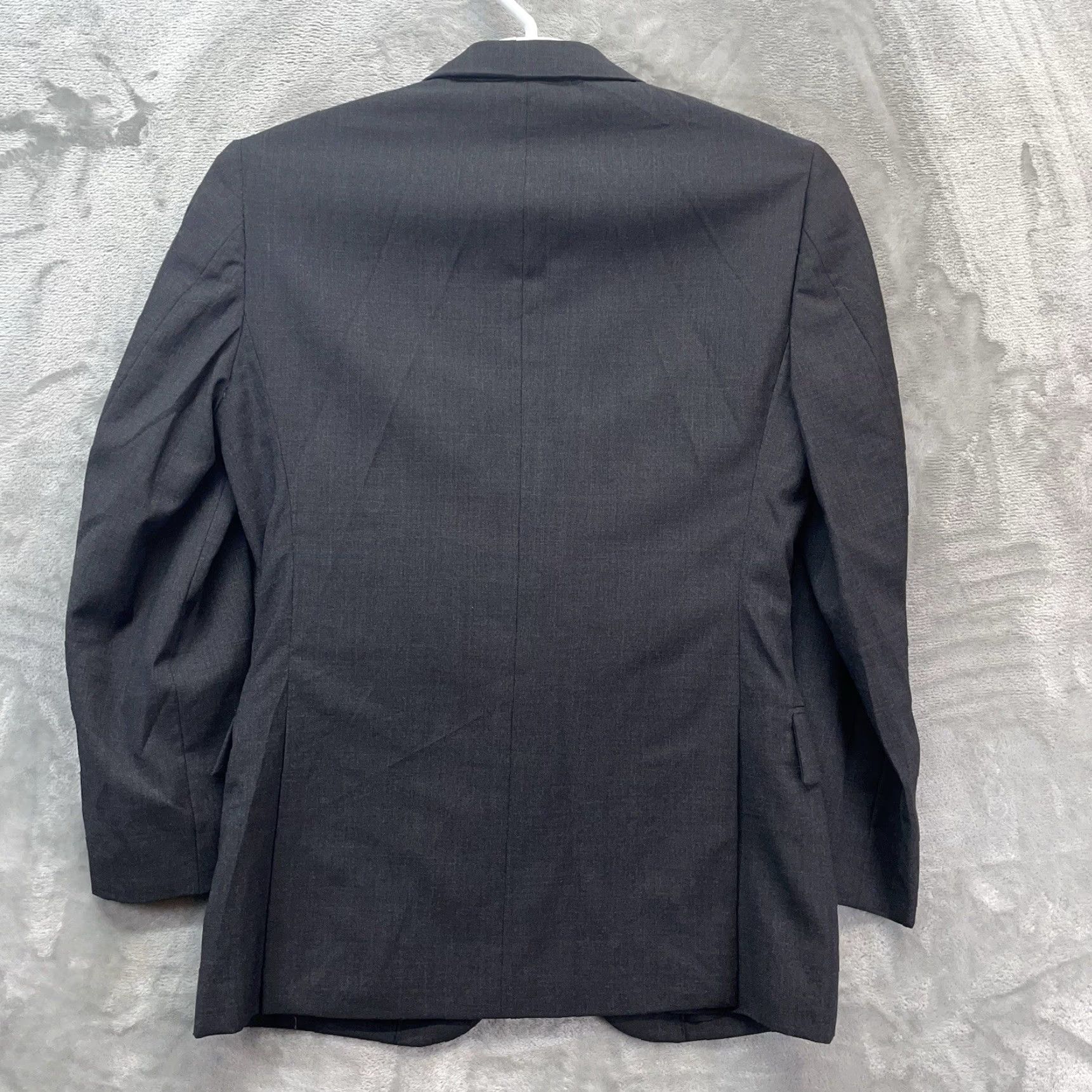 J.Crew J. Crew Blazer Men's 36S WOOL Sport Coat Casual Jacket Gray two button Size 36R - 3 Thumbnail