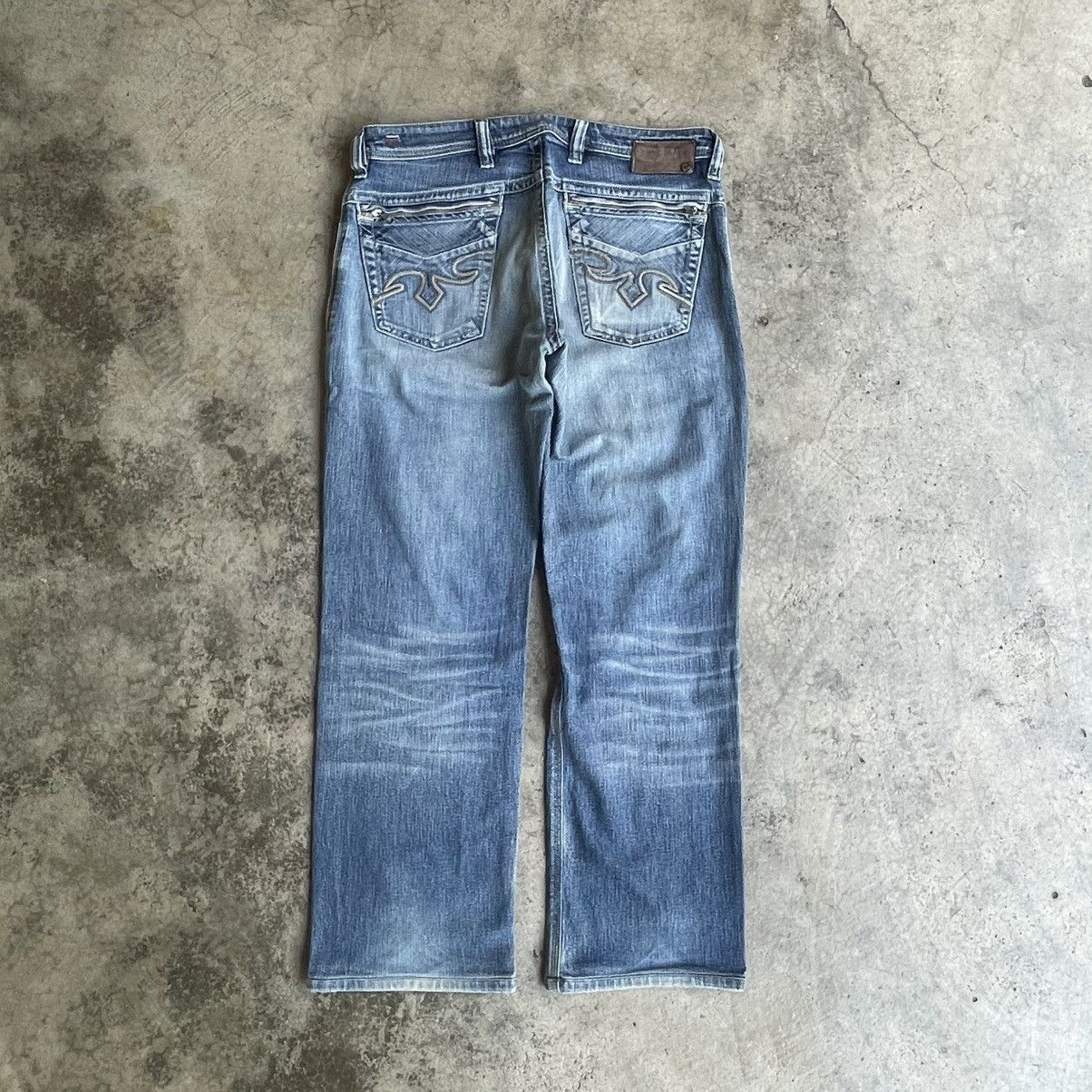 Diesel 🔥Vintage Diesel Stoned Washed RAYA Distress Denim Jeans Size US 34 / EU 50 - 4 Thumbnail