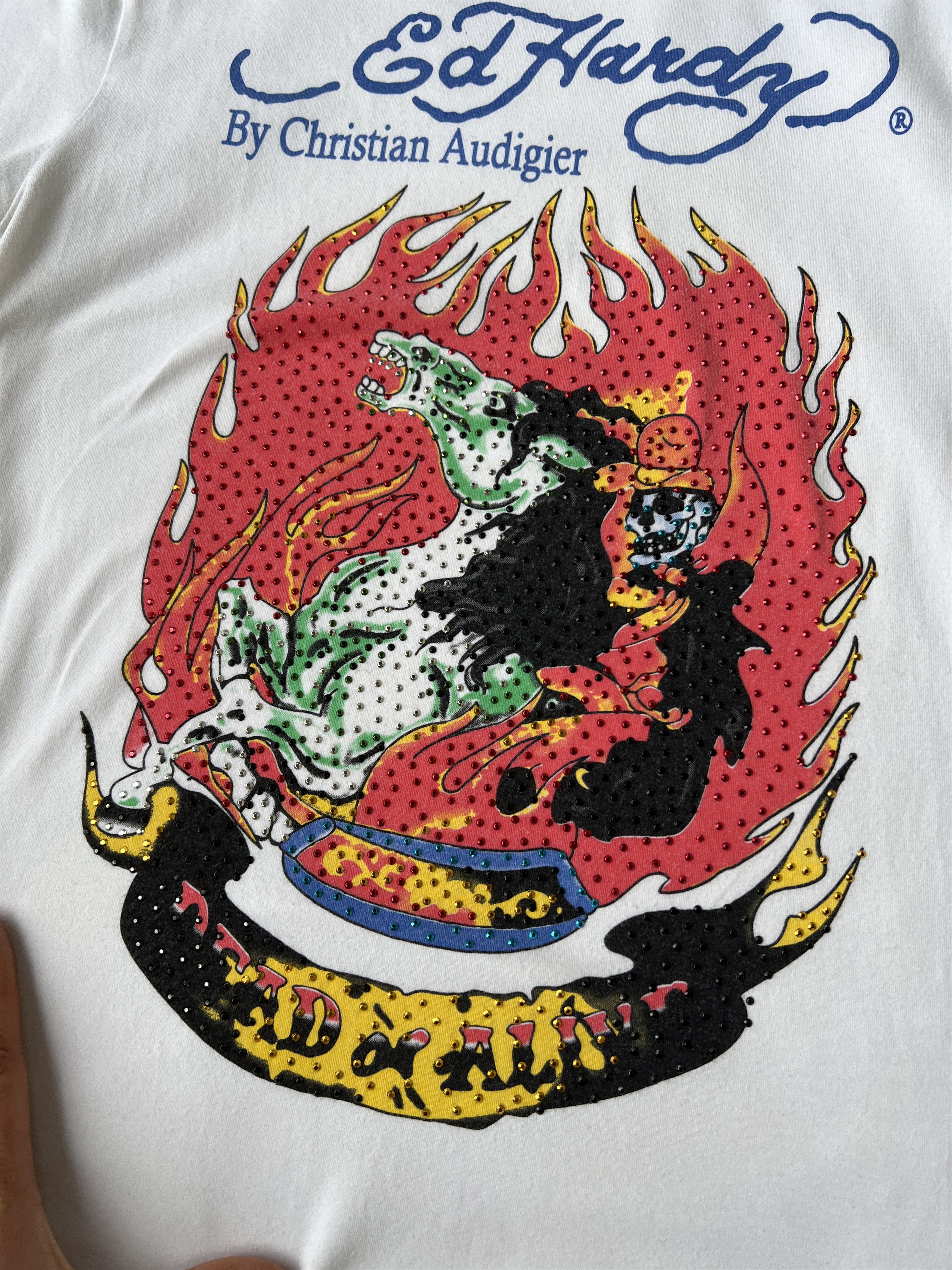Christian Audigier Ed Hardy Christian Audigier Tee Size L / US 10 / IT 46 - 2 Thumbnail