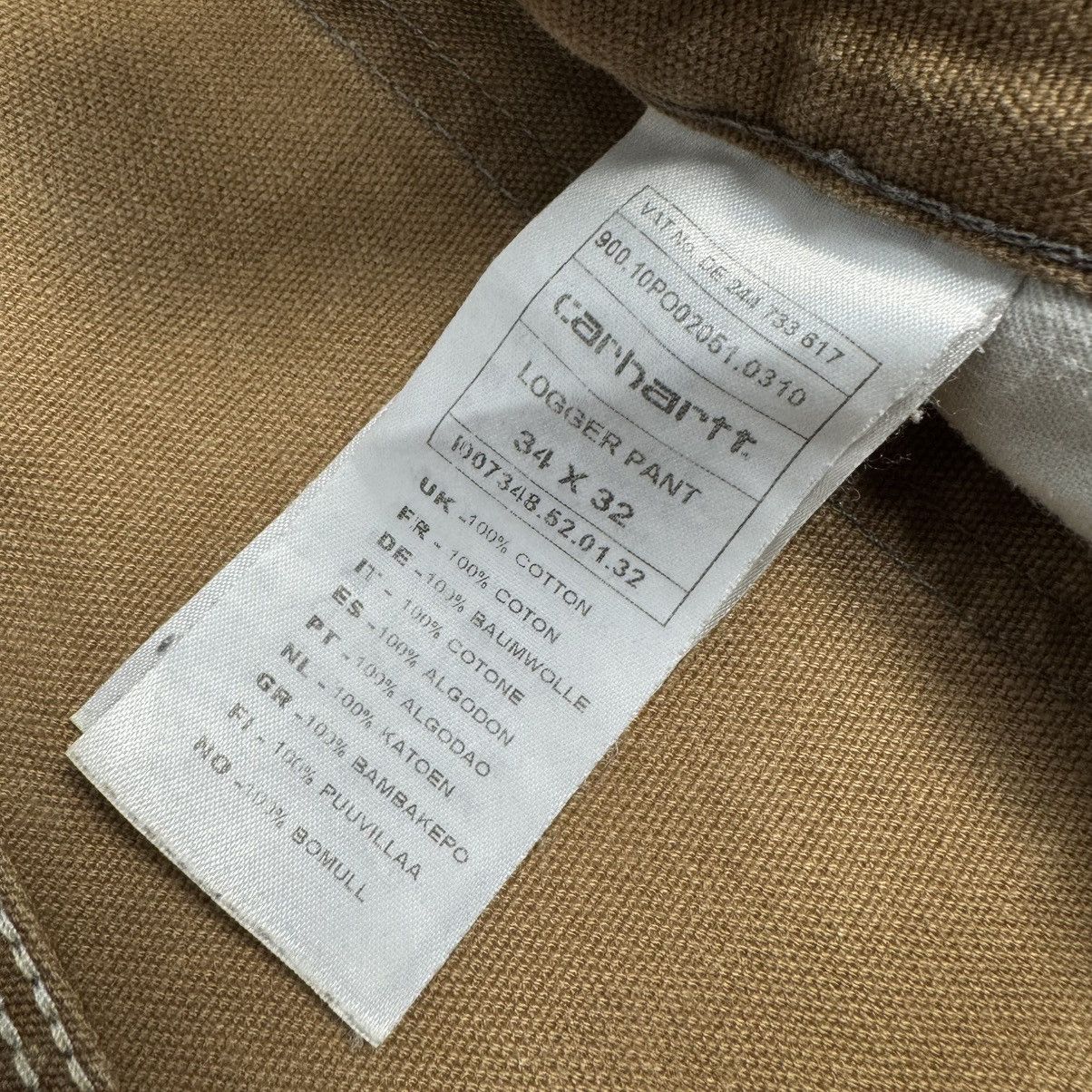 Carhartt × Vintage Carhartt Distressed Logger Pants Size US 34 / EU 50 - 9 Thumbnail