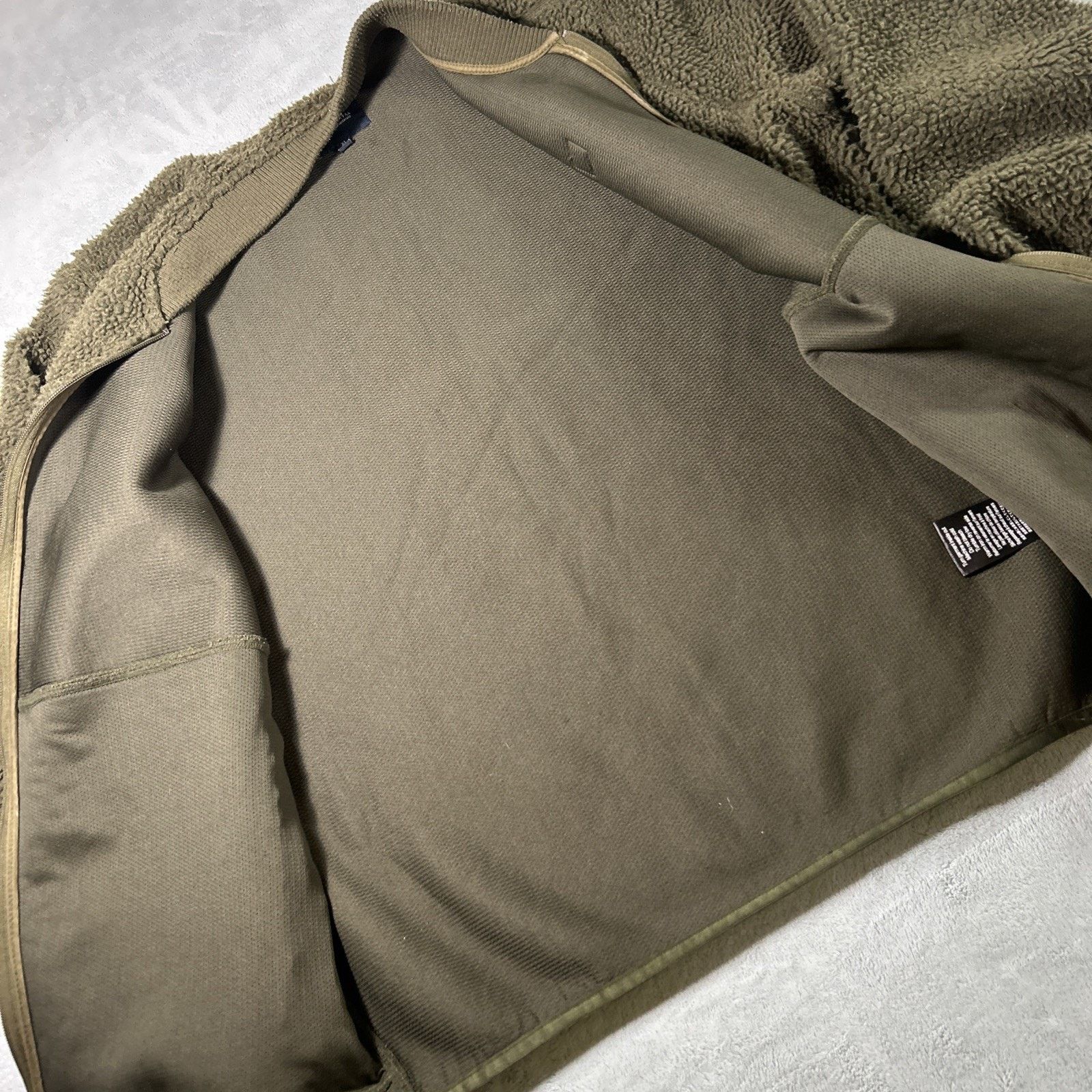 Patagonia Roark Sherpa High Pile Fleece Sweater Mens XL Earth Green Size US XL / EU 56 / 4 - 11 Thumbnail