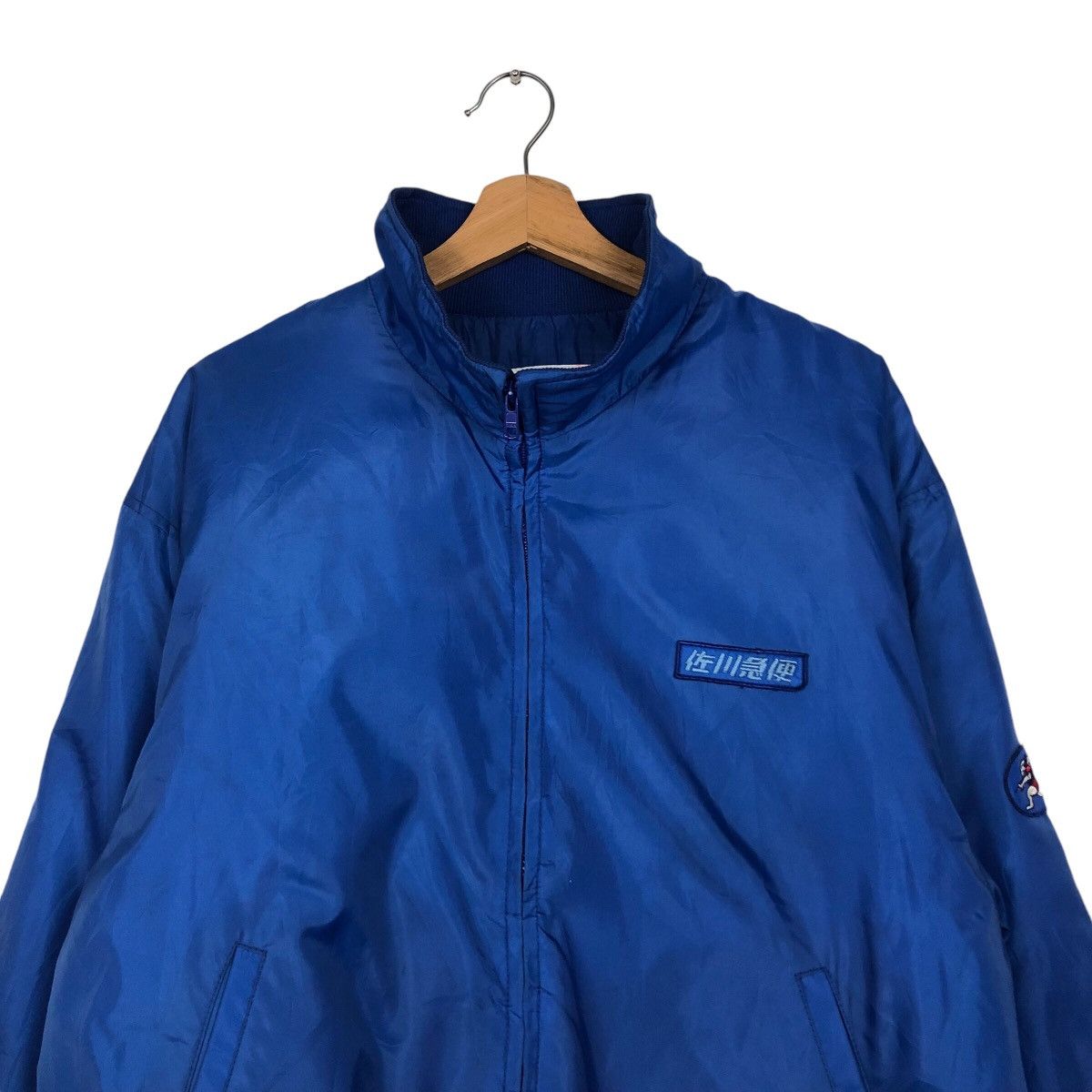 Japanese Brand × Vintage 📌Vintage Bomber Jacket Biker Sagawa Descente Japan Size US XXL / EU 58 / 5 - 4 Thumbnail