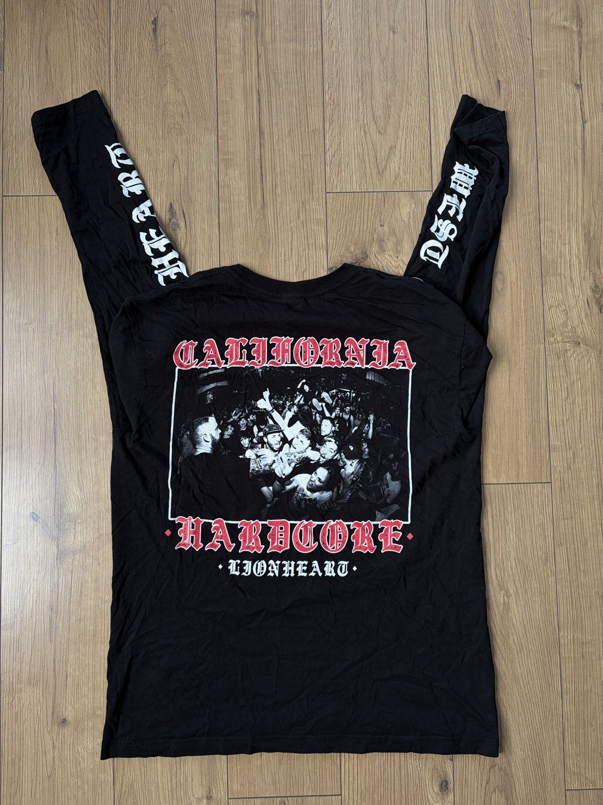 Band Tees Lionheart California Hardcore Long Sleeve Size US L / EU 52-54 / 3 - 2 Thumbnail
