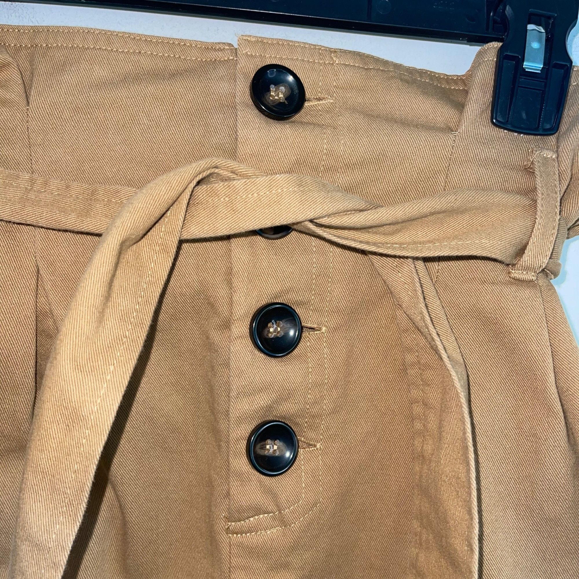 Other Stelen Womens Skirt Size Large Tan Carla Belted Midi Size 30" / US 8 / IT 44 - 3 Thumbnail