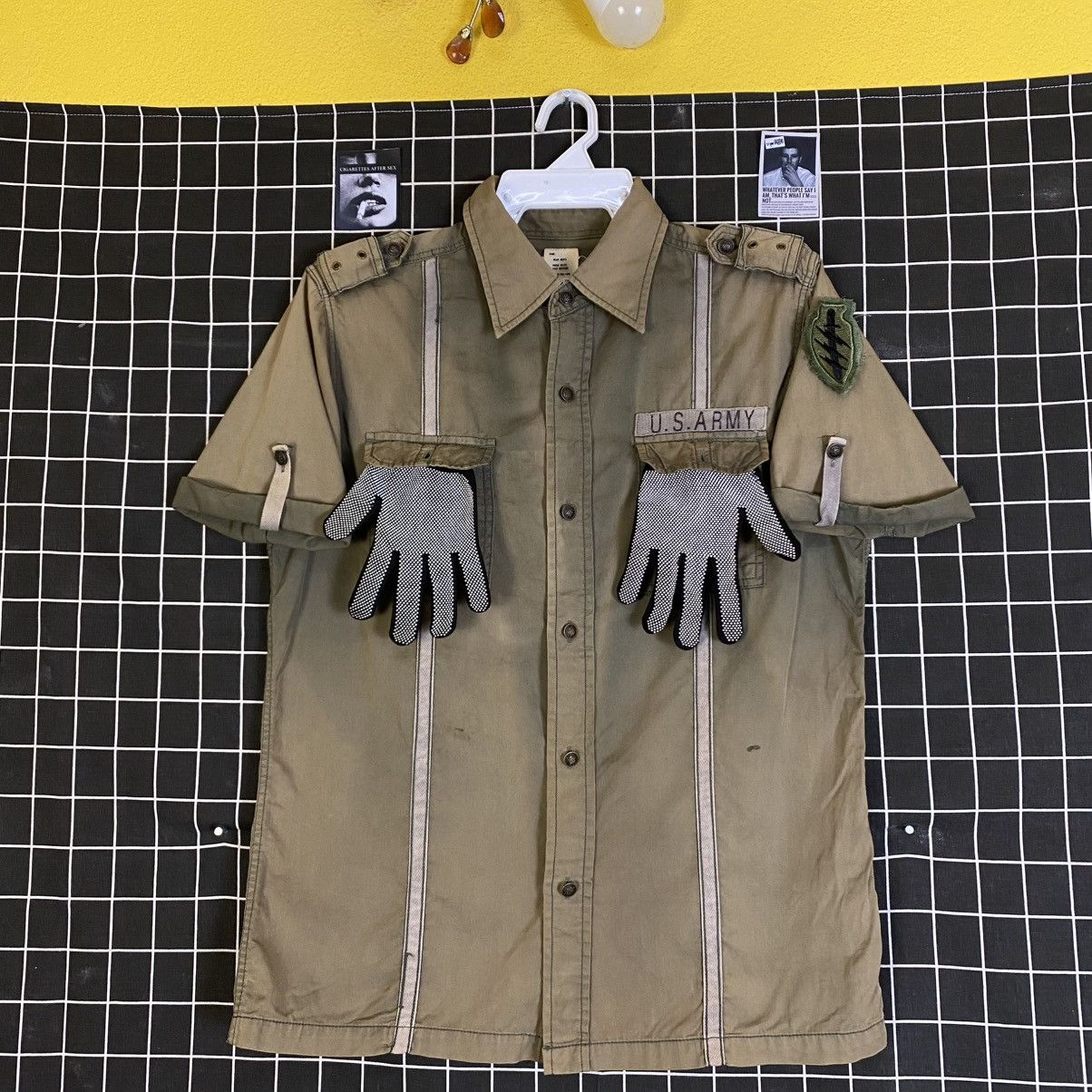 Buzz Rickson's 🇯🇵 C.A.B CLOTHING SUN FADED US ARMY BUTTON UP SHIRT Size US L / EU 52-54 / 3 - 2 Thumbnail
