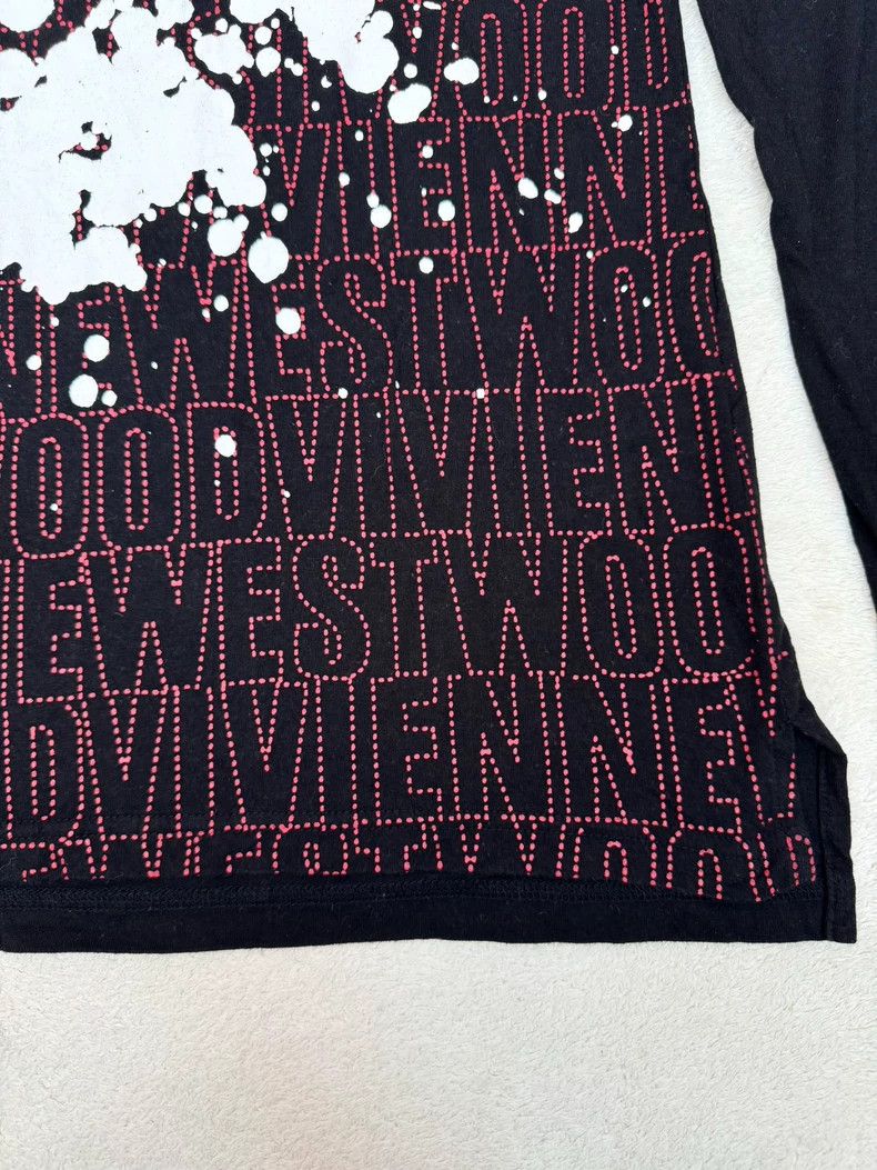 Vivienne Westwood Vivienne Westwood Black lettering ink print long sleeve ho Size M / US 6-8 / IT 42-44 - 5 Thumbnail