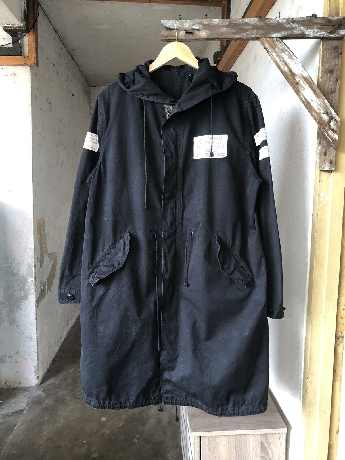 Wacko Maria Vintage Guilty Parties Big Print "I am very Good" Parka Size US L / EU 52-54 / 3 - 15 Thumbnail