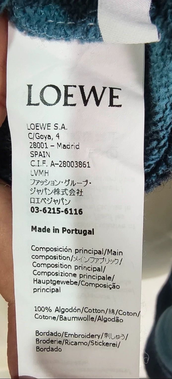 Loewe loewe blue crewneck sweatshirt size small-2507 Size US S / EU 44-46 / 1 - 3 Thumbnail