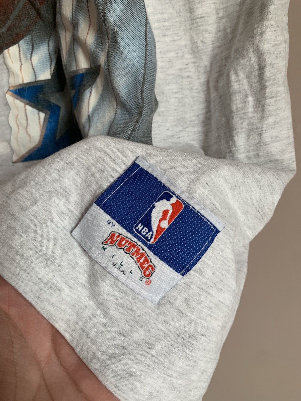 NBA Orlando Magic Vintage NBA Basketball T Shirt Nutmeg Retro Size US L / EU 52-54 / 3 - 9 Thumbnail