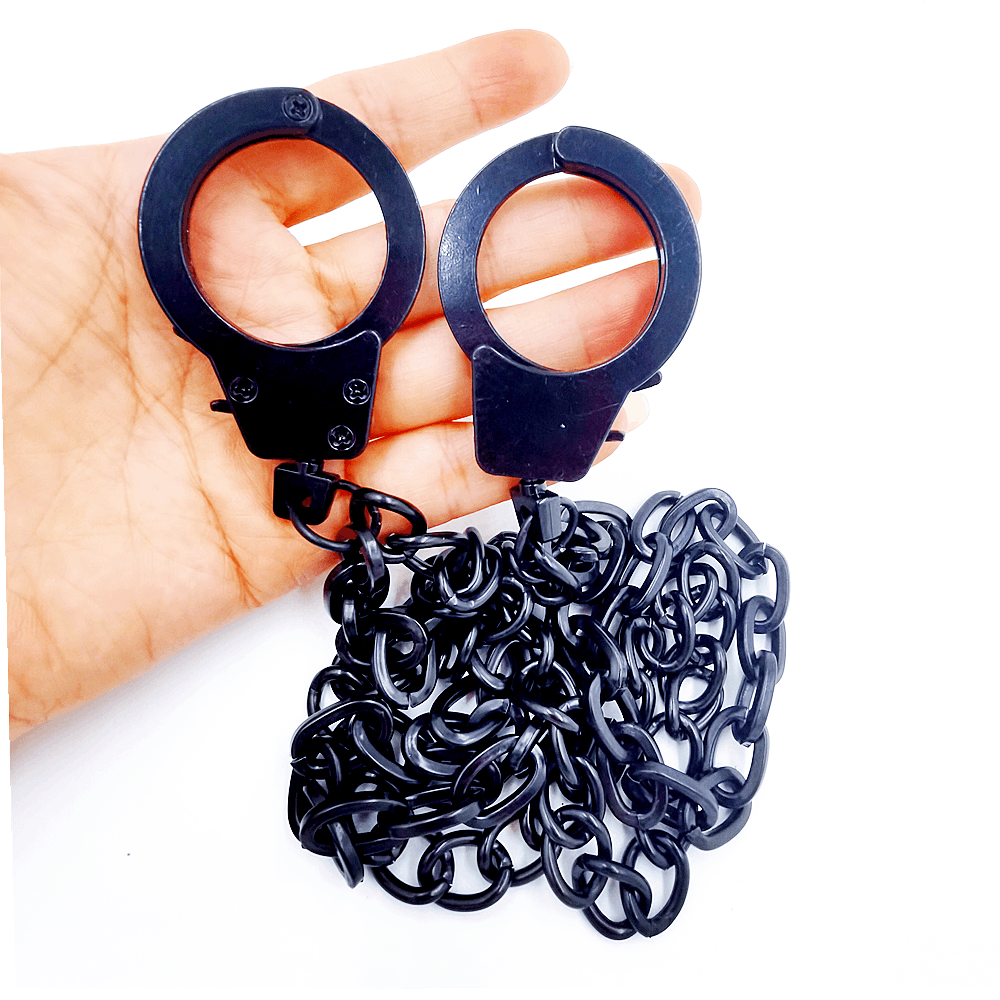 Jewelry BlackHandcuff Waist Chain Size ONE SIZE - 1 Thumbnail