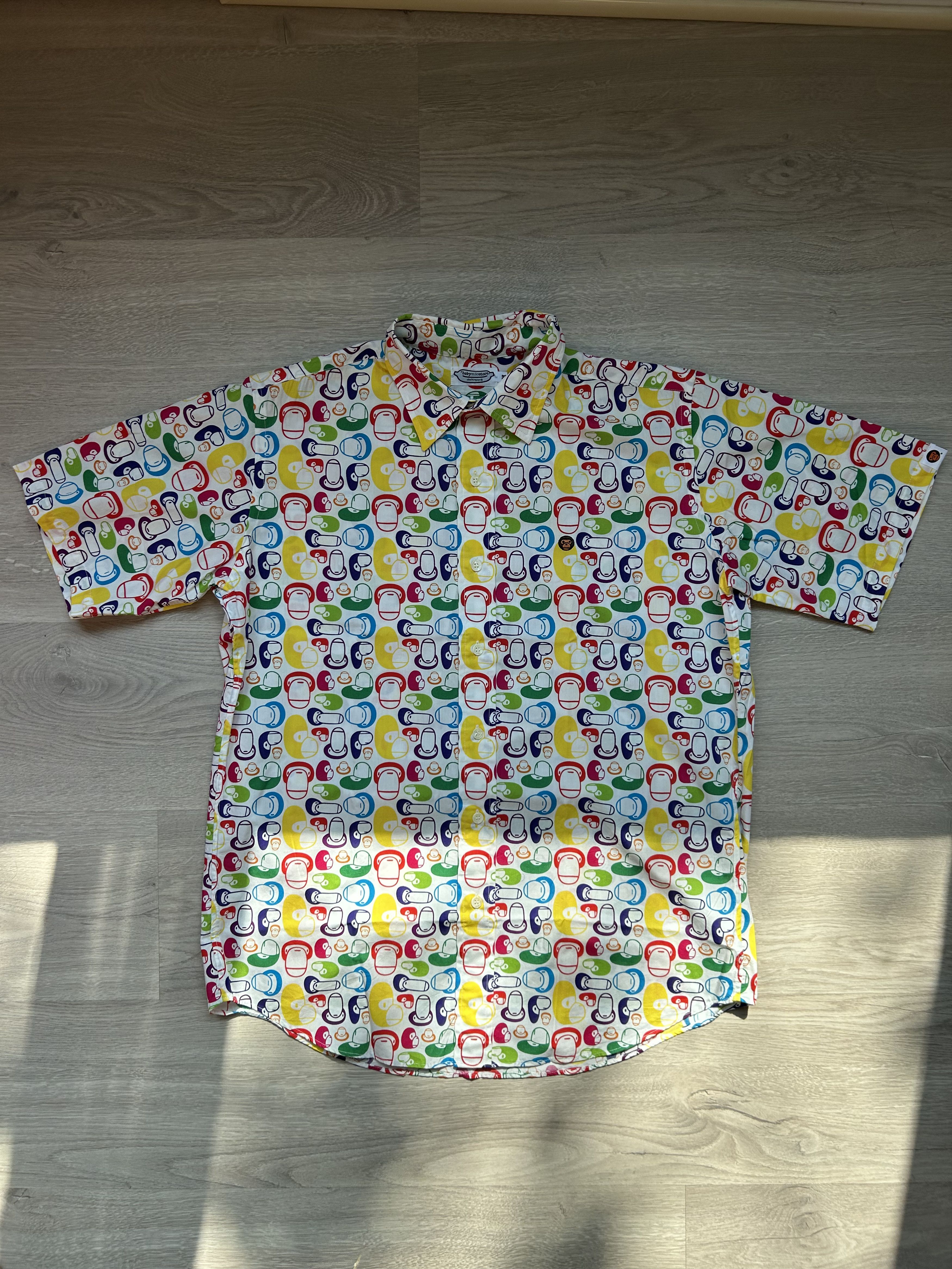 2006 Baby Milo Full Print Multi Color Shirt [Size M]