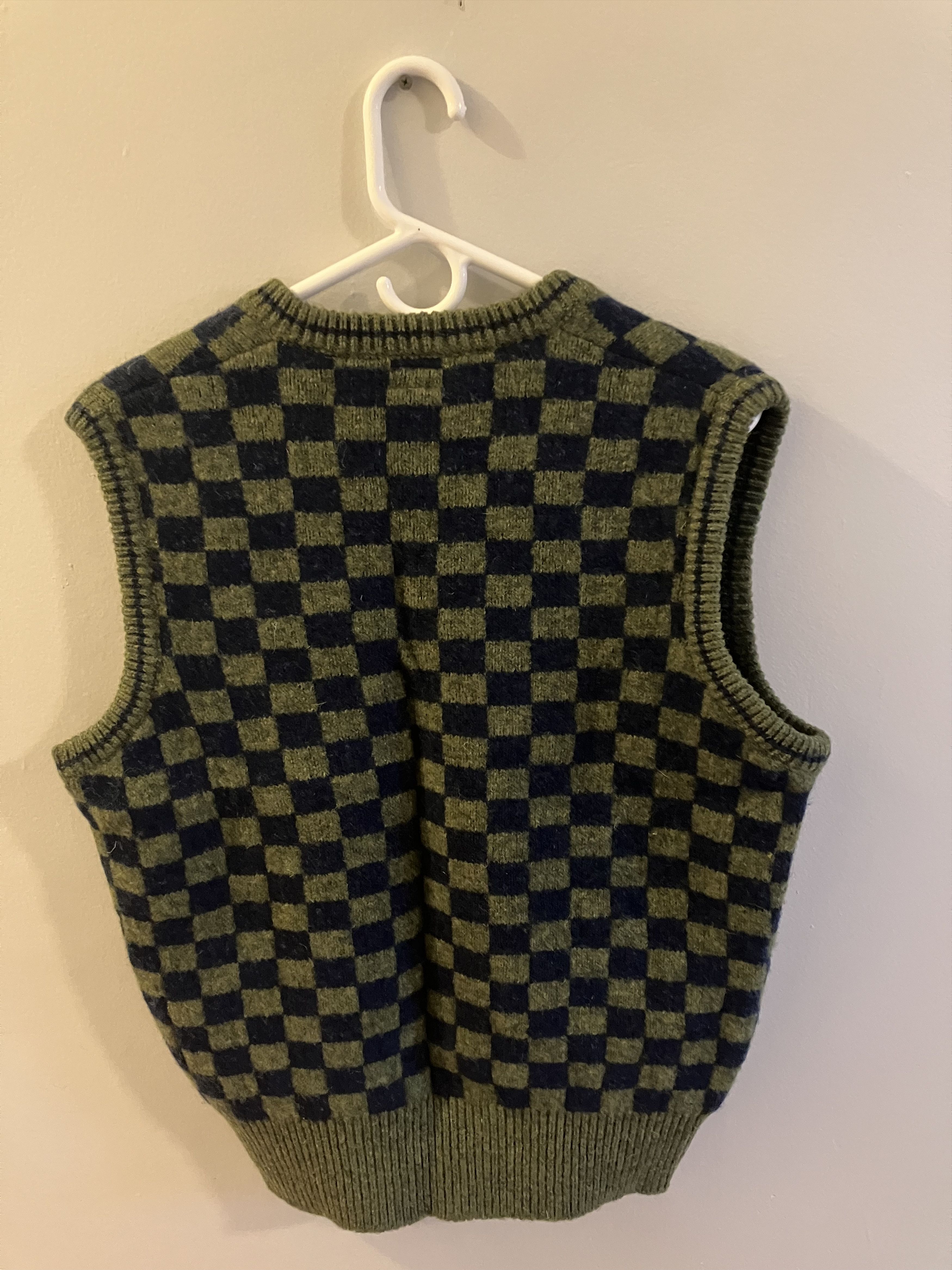 Doppiaa Doppiaa Sweater Vest Gingham Check Size US S / EU 44-46 / 1 - 2 Thumbnail