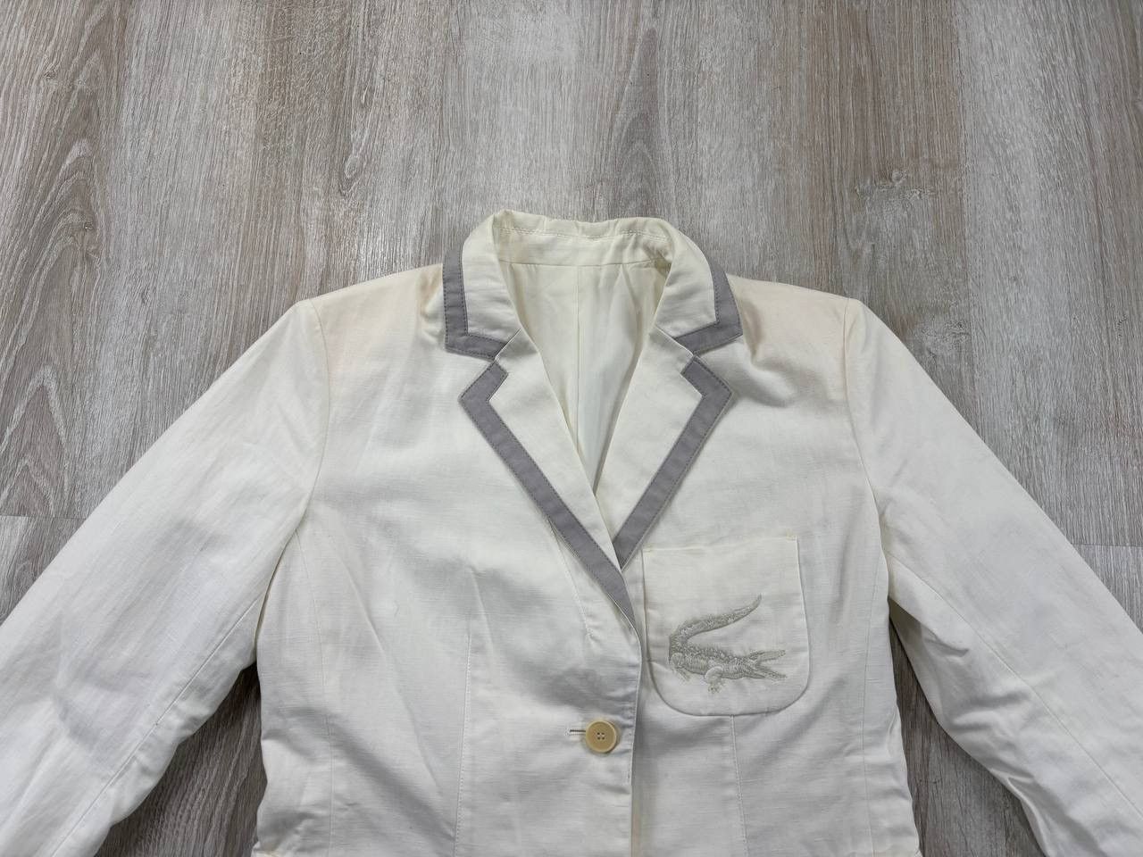 Lacoste × Vintage Womens vintage blazer Lacoste Size 38 Size S / US 4 / IT 40 - 3 Thumbnail