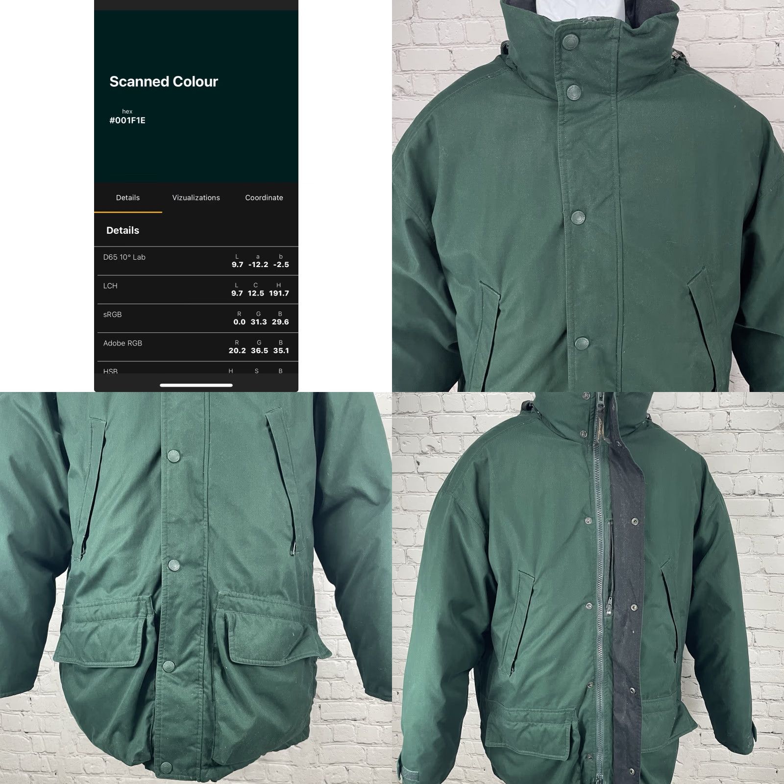 Eddie Bauer Eddie Bauer Coat Mens M Green Down Filled Removable Hood Zip Puffer Jacket Regular Size Medium Size US M / EU 48-50 / 2 - 8 Thumbnail