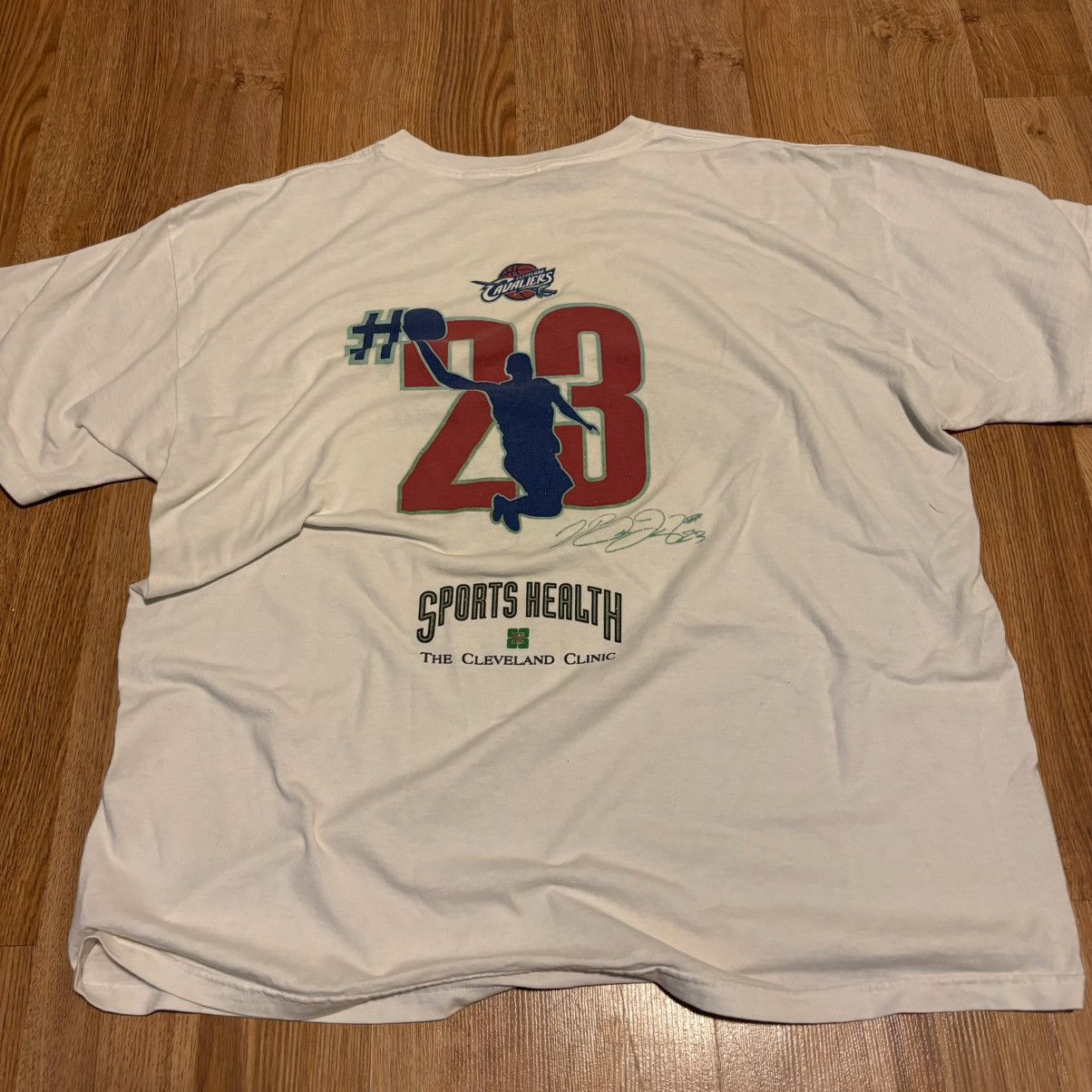 NBA × Vintage Vintage Lebron James Tee Size US XL / EU 56 / 4 - 2 Thumbnail