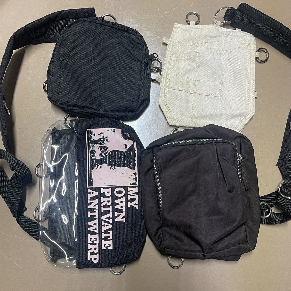image of Raf Simon X Eastpak in Black White, Men's