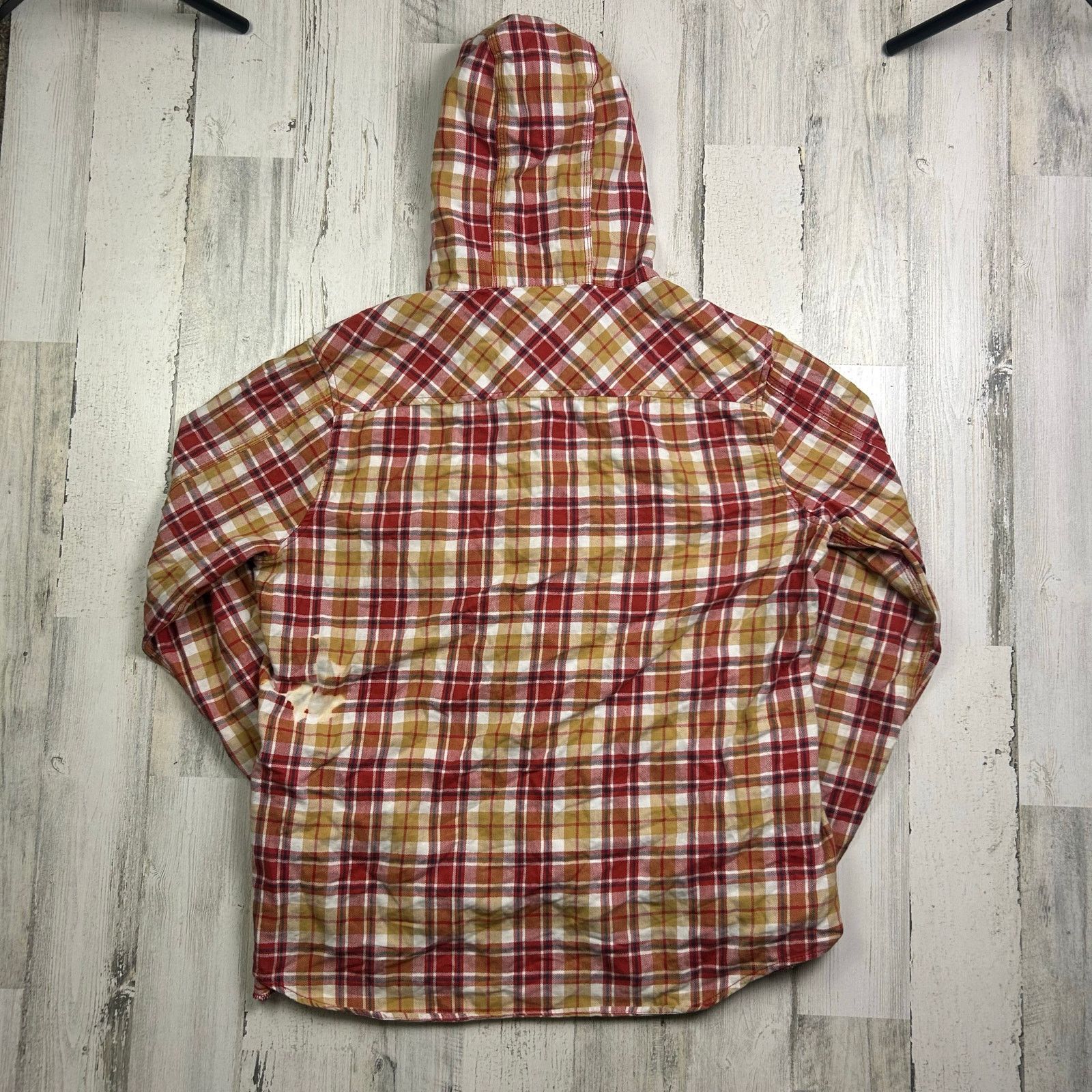 JNCO JNCO Men's Plaid Hoodie Shacket Size US L / EU 52-54 / 3 - 5 Thumbnail