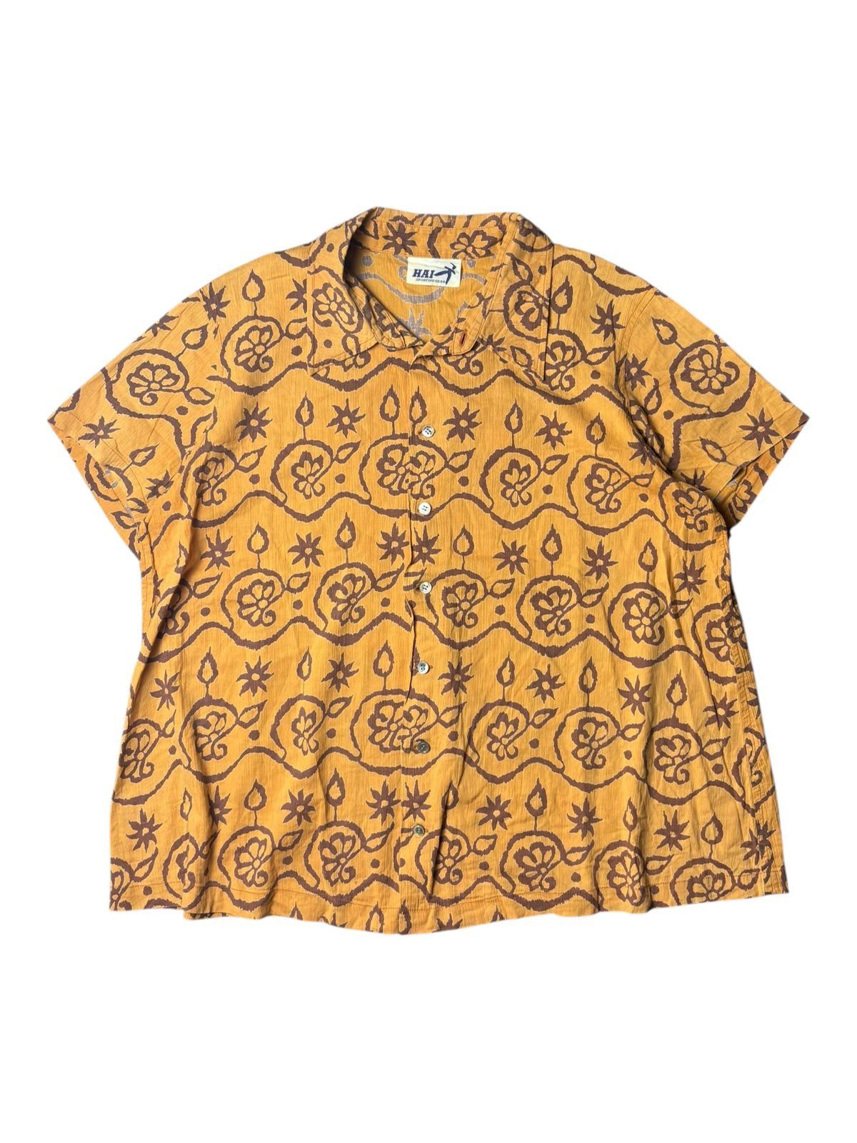 Hai Sporting Gear 1990s Hai Sporting Gear Pattern Shirt Size US S / EU 44-46 / 1 - 1 Thumbnail