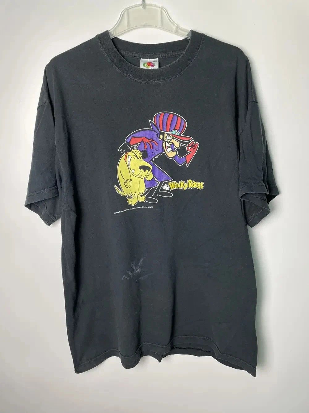 Fruit Of The Loom 2000 vintage wacky races t shirt Size XL Size US XL / EU 56 / 4 - 1 Thumbnail
