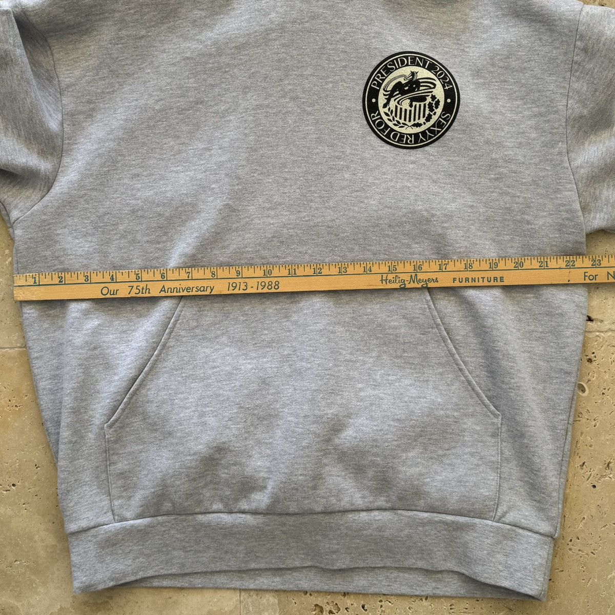 Other SEXYY RED 4 PRES TOUR SEXYY LOVE MONEY HOODIE 'HEATHER GREY' Size M / US 6-8 / IT 42-44 - 5 Thumbnail