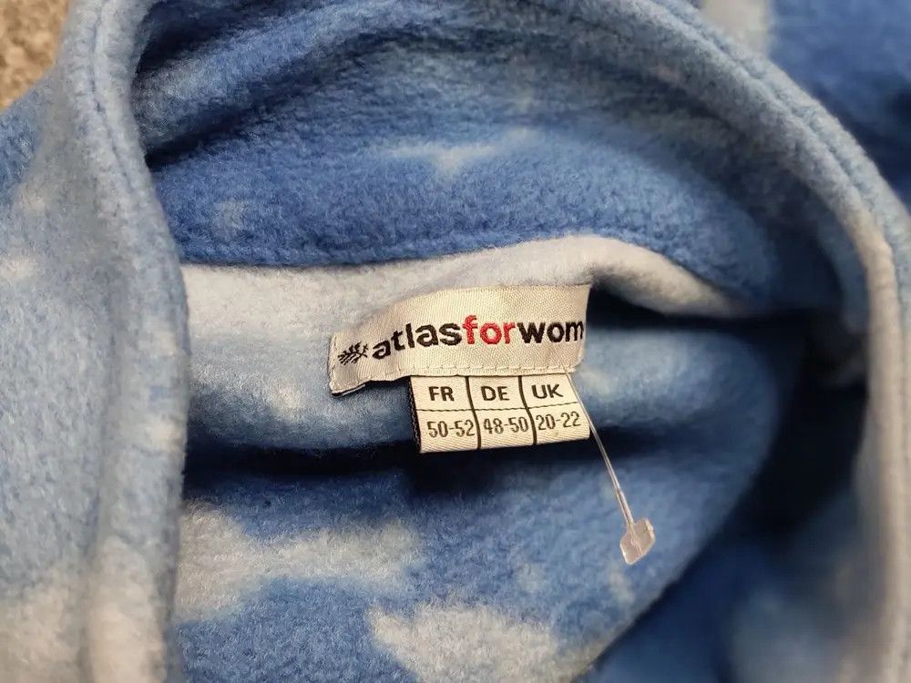 Japanese Brand Vintage 90's Fleece Zip Jacket Over Art Winter Wolf Hype Size US M / EU 48-50 / 2 - 9 Thumbnail