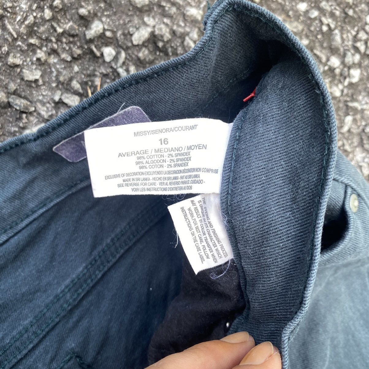 Japanese Brand × Vintage Vintage Gloria Vanderbild Strech Black Jeans Size US 36 / EU 52 - 7 Thumbnail