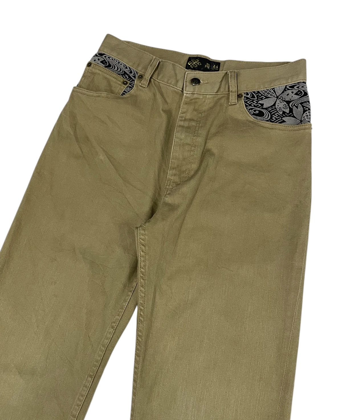 PPFM Vintage Sukajan Jeans Multi Pockets Evisu Style Size US 29 - 6 Thumbnail