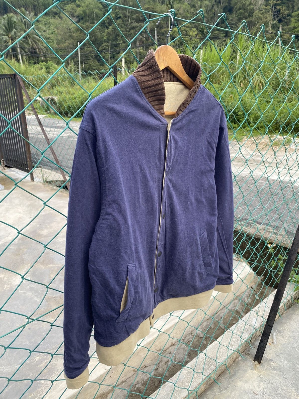 Japanese Brand × SHIPS × Vintage ⚡️light layer⚡️ Ships riversible jacket Size US M / EU 48-50 / 2 - 7 Thumbnail